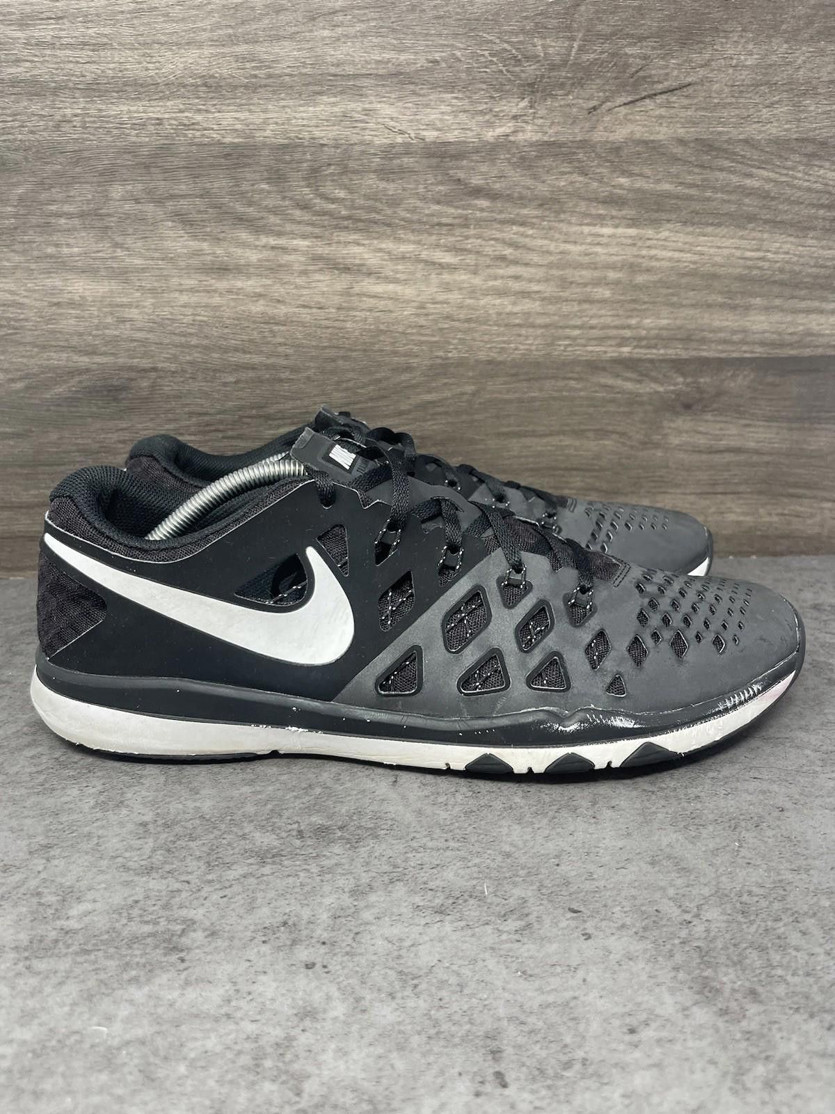 Nike Nike Train Speed 4 Shoes Mens Size 12 Black White Sneakers Size US 12 / EU 45 - 5 Thumbnail