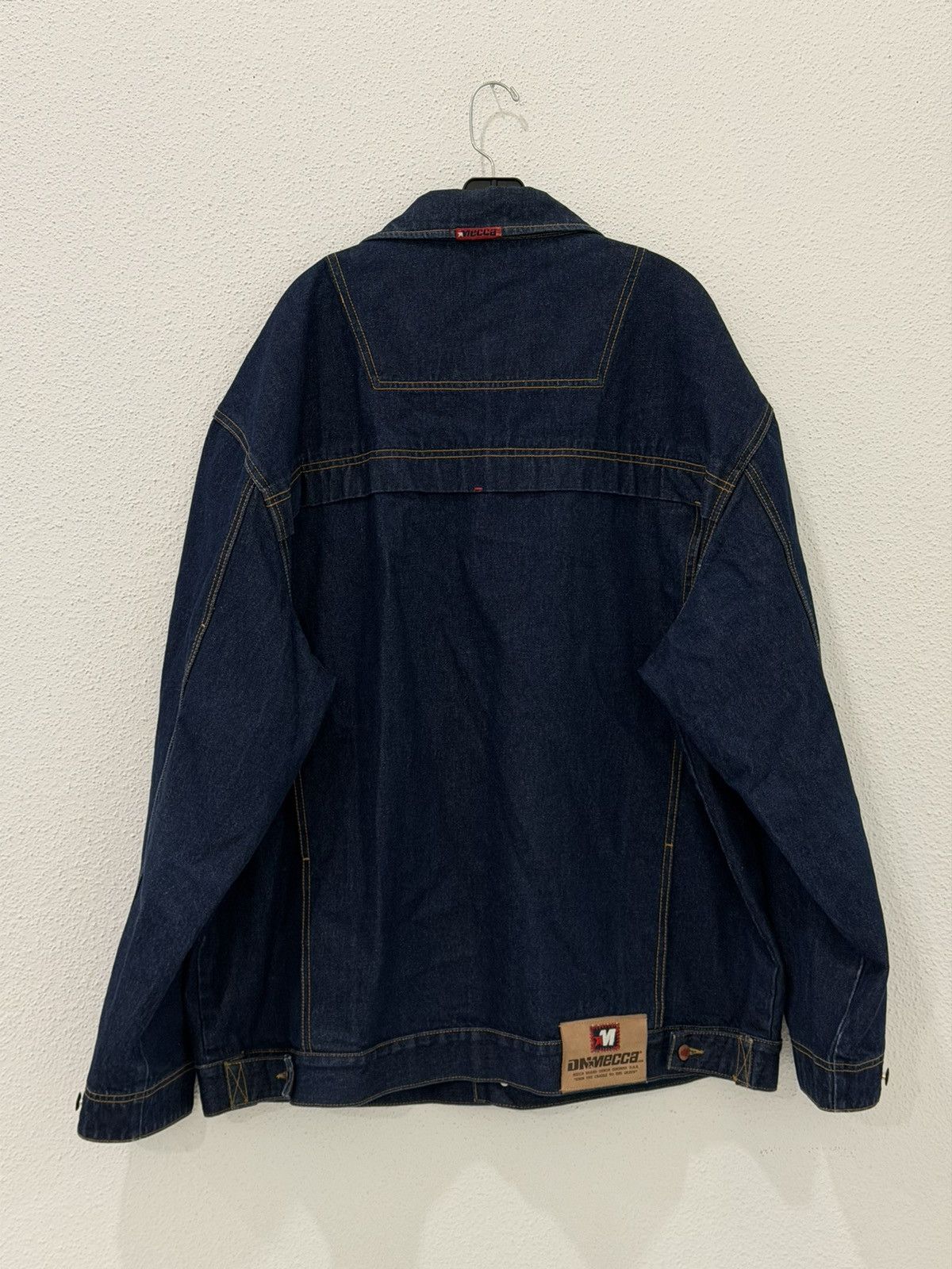 Mecca Y2K Mecca DNM Size XXL Heavy Denim Jean Jacket Urban Trucker Size US XXL / EU 58 / 5 - 4 Thumbnail