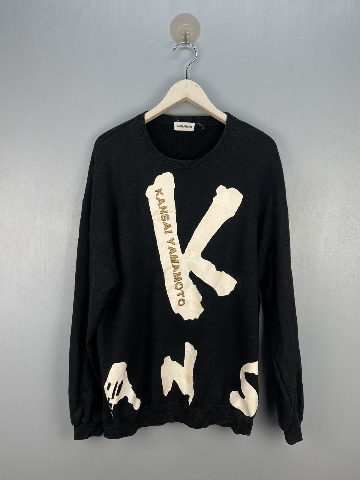 Kansai Yamamoto Vintage Kansai Yamamoto Kansai Man sweatshir Size US XL / EU 56 / 4 - 1 Thumbnail