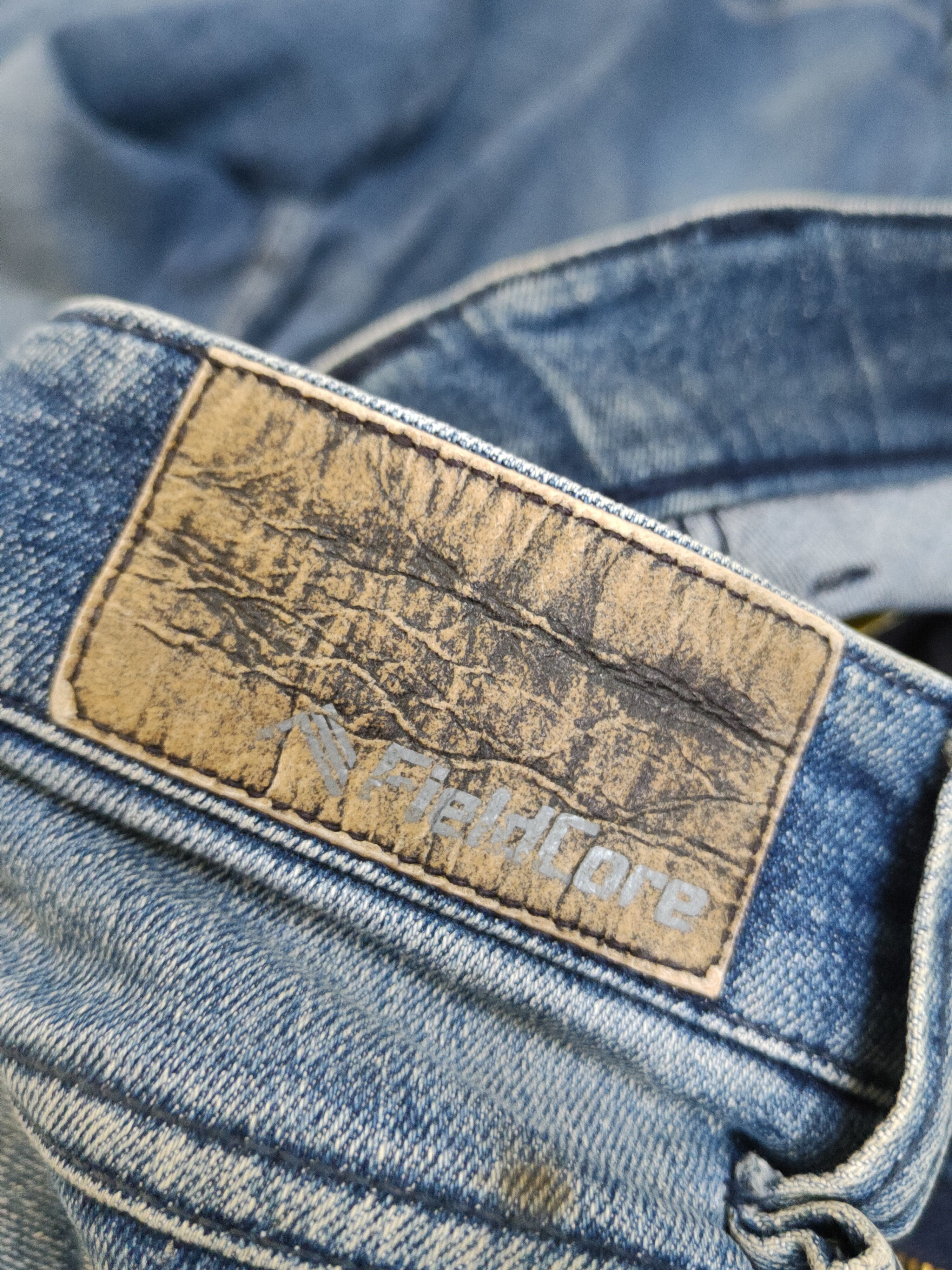 Japanese Brand FieldCore Distressed Ripped Soft denim Jeans #W1973 Size US 34 / EU 50 - 13 Thumbnail