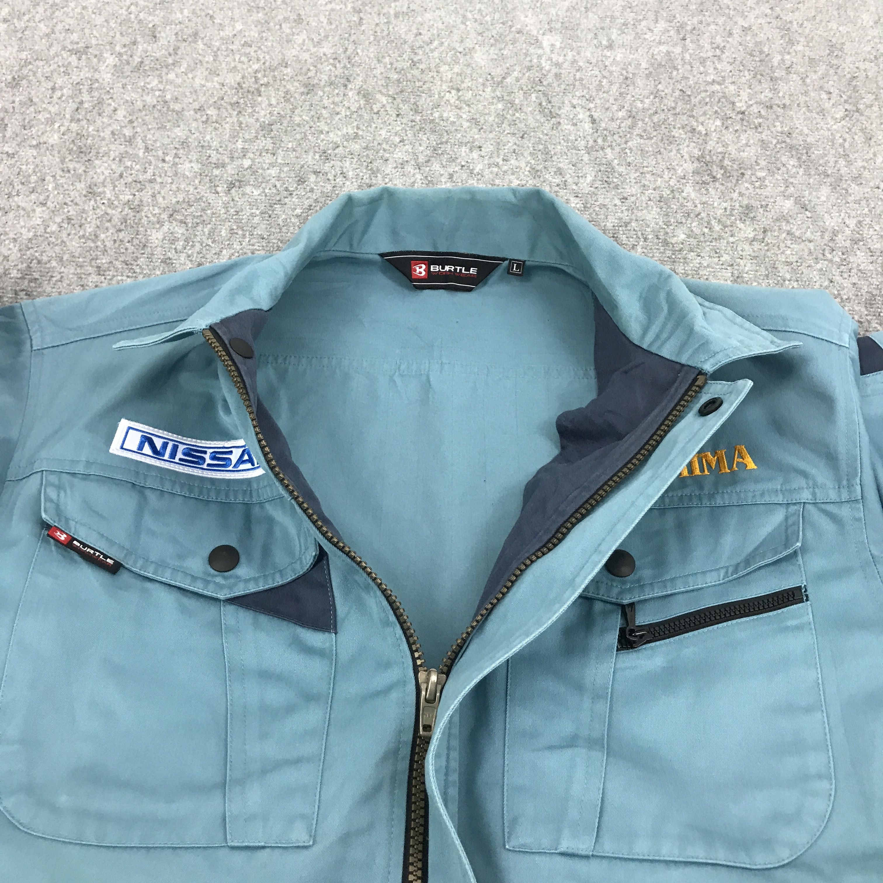 Gear for Sports × Japanese Brand vtg nissan racing work uniform custom jacket Size US L / EU 52-54 / 3 - 6 Thumbnail