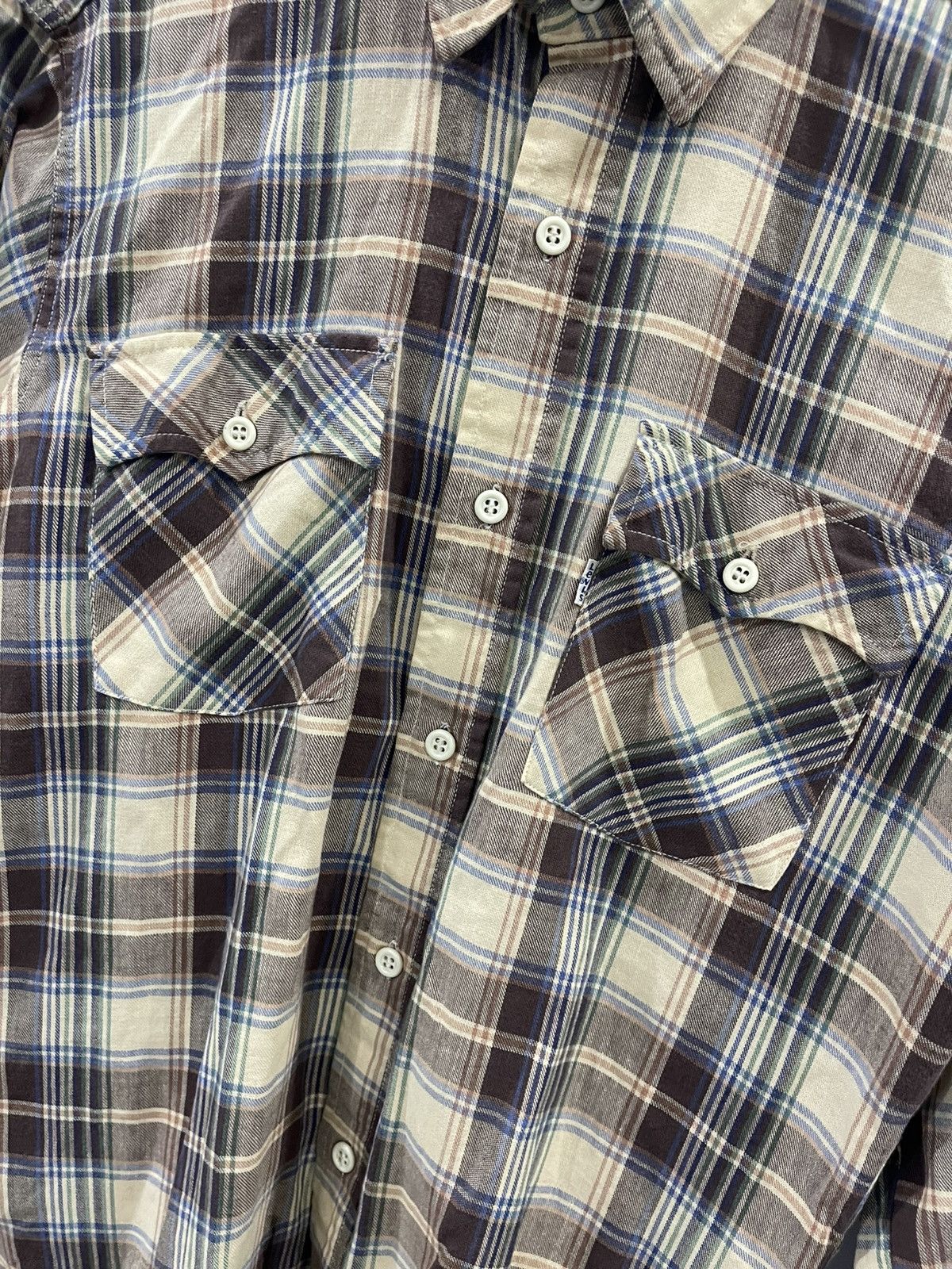 Levi's Vintage Levis Plaid 80s Double Pocket Size US L / EU 52-54 / 3 - 5 Thumbnail