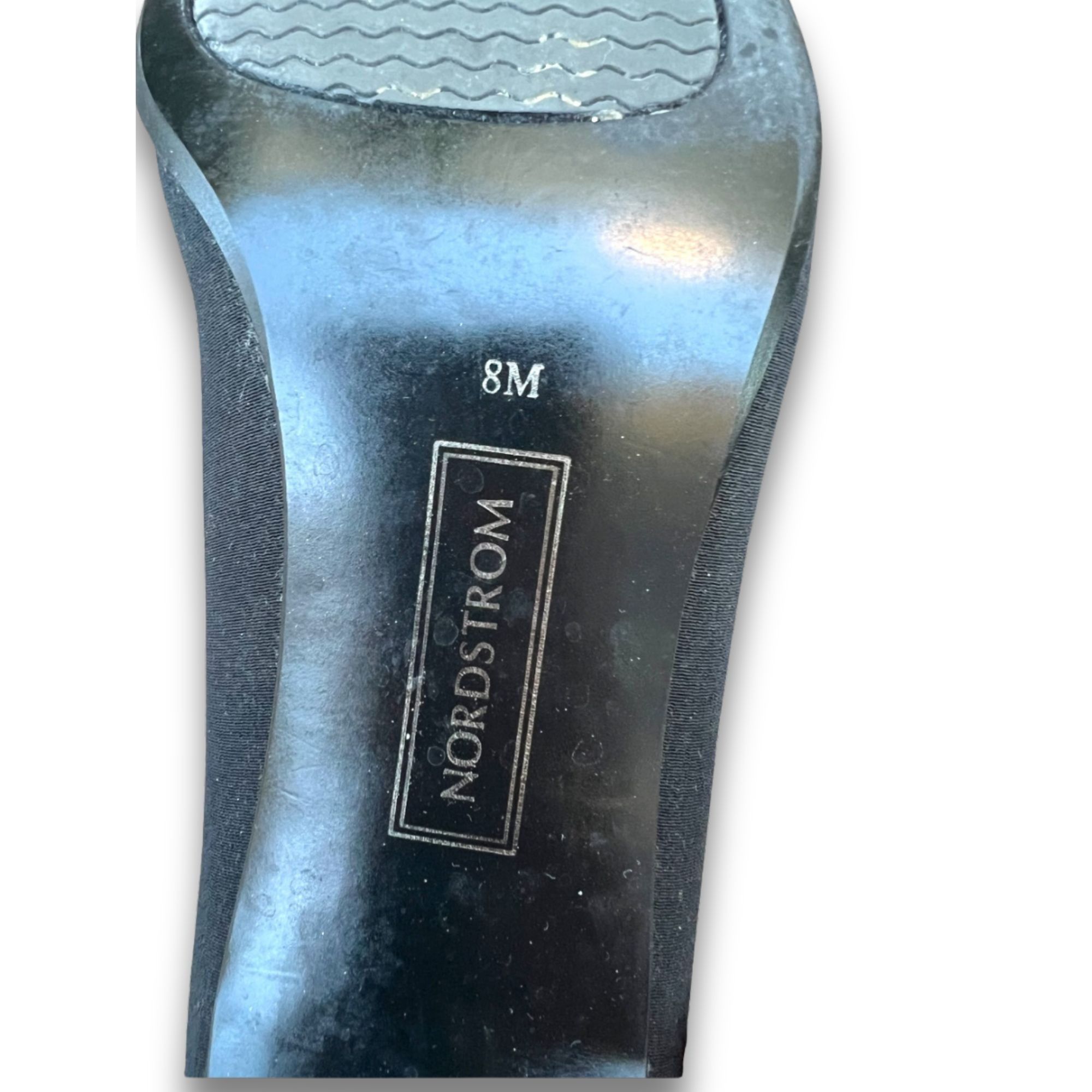 Nordstrom Nordstrom Glow 2" Black Heels Size 8 Elegant Square-Toe Pump Size US 8 / IT 38 - 11 Thumbnail