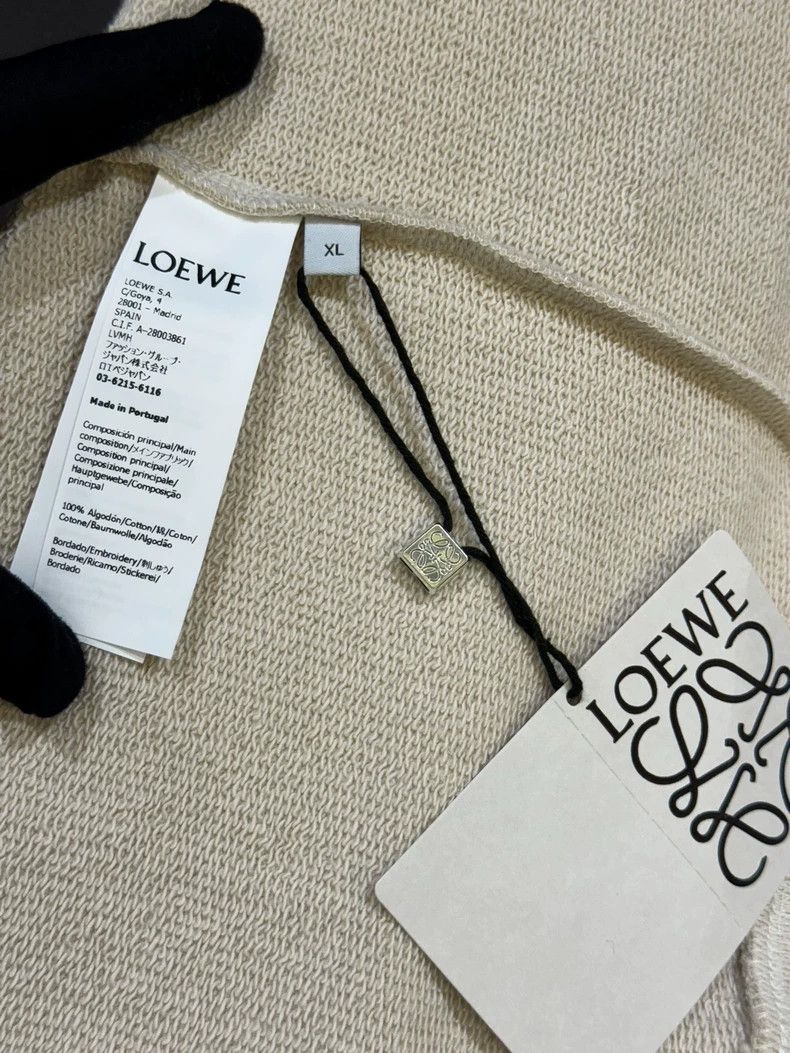 Loewe LOEWE Embroidered round neck hoodie Size XL / US 12-14 / IT 48-50 - 5 Thumbnail