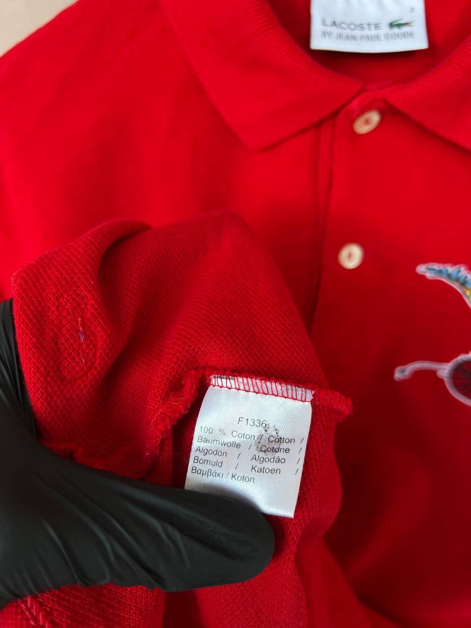 Lacoste Lacoste by Jean Paul Goude Polo Long Sleeve Mens Size S Size US S / EU 44-46 / 1 - 12 Thumbnail