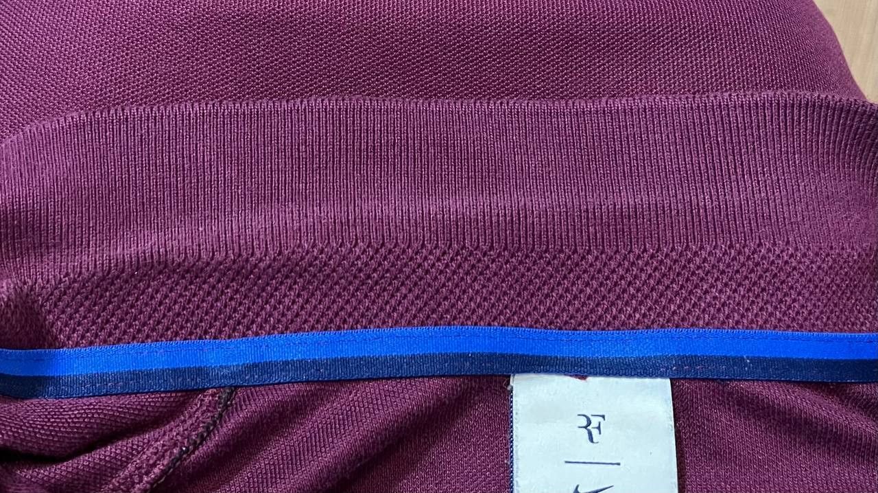Nike NIKE Polo Shirt RF Roger Federer Tennis RARE Wine Purple Size US L / EU 52-54 / 3 - 8 Thumbnail