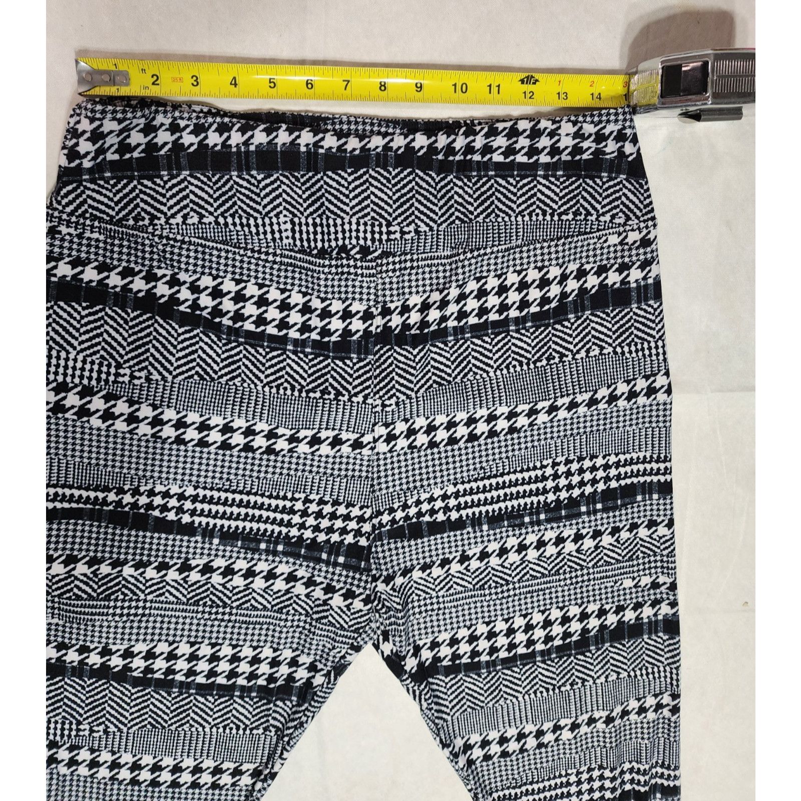 Other Lularoe Leggings Womens TC2 Tall Curvy 2 Pants Black White Size 38" / US 16 / IT 52 - 3 Thumbnail