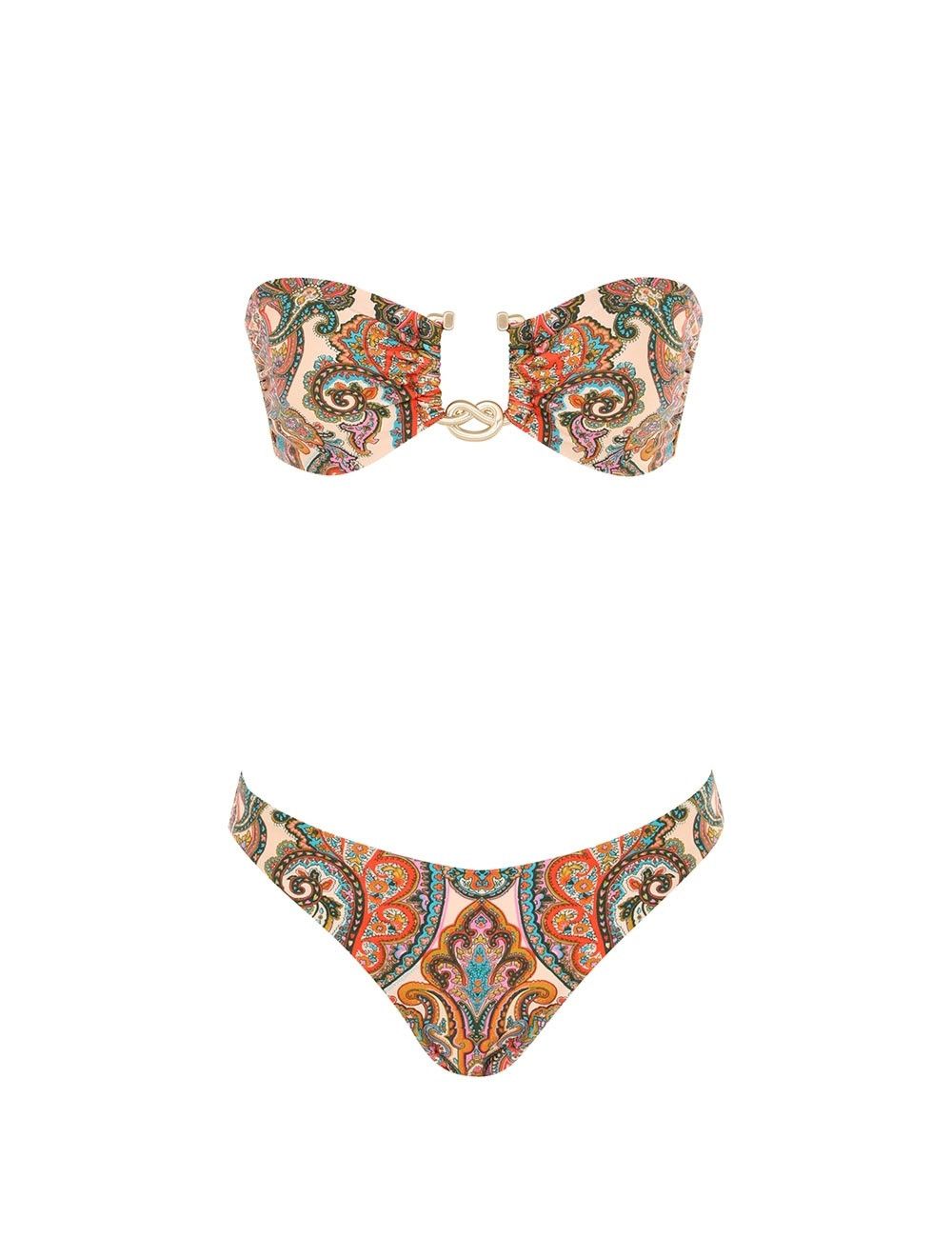 Zimmermann oc11z0525 Size : L / Ottie Knot Trim Bikini Set Multicolor Size ONE SIZE - 1 Thumbnail
