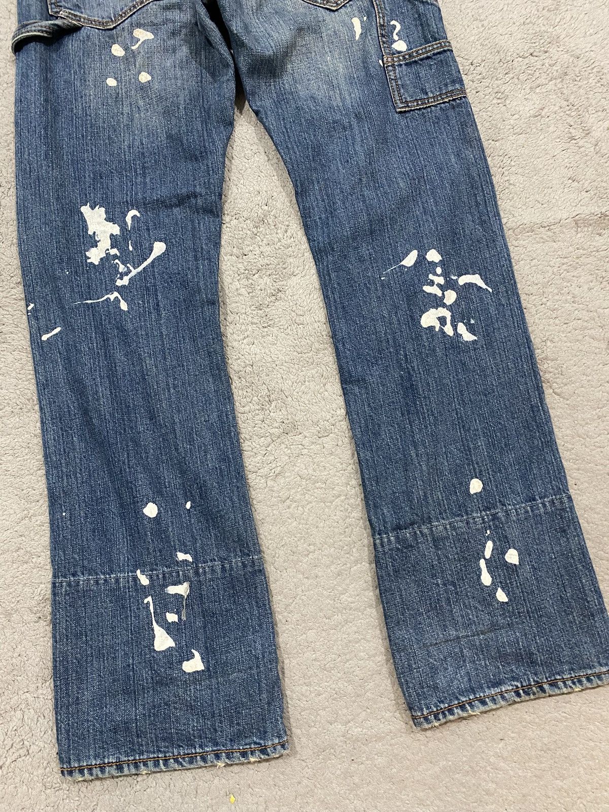 Junya Watanabe Back Vintage Distressed Patchwork Denim like Junya Watanabe Size US 32 / EU 48 - 18 Thumbnail