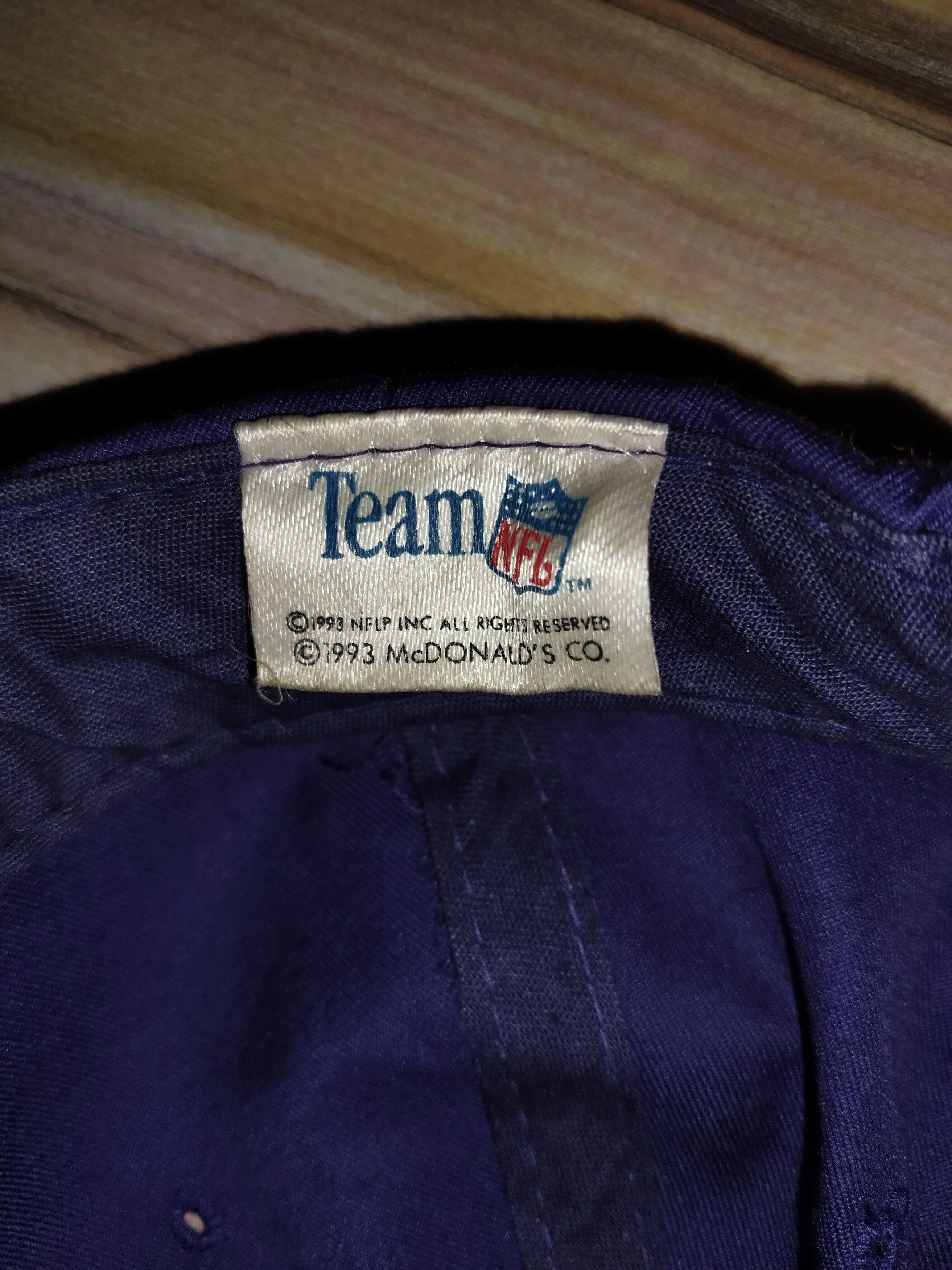 NFL Vintage 1993 NFL MINNESOTA VIKINGS x MCDONALD'S Size ONE SIZE - 8 Thumbnail