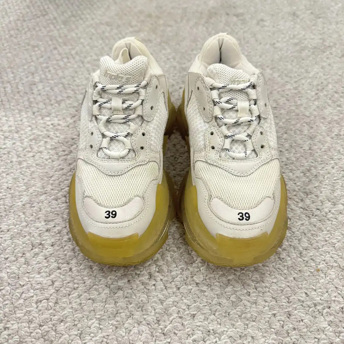 Balenciaga Off-White Women's Casual Sneakers 39, Women's