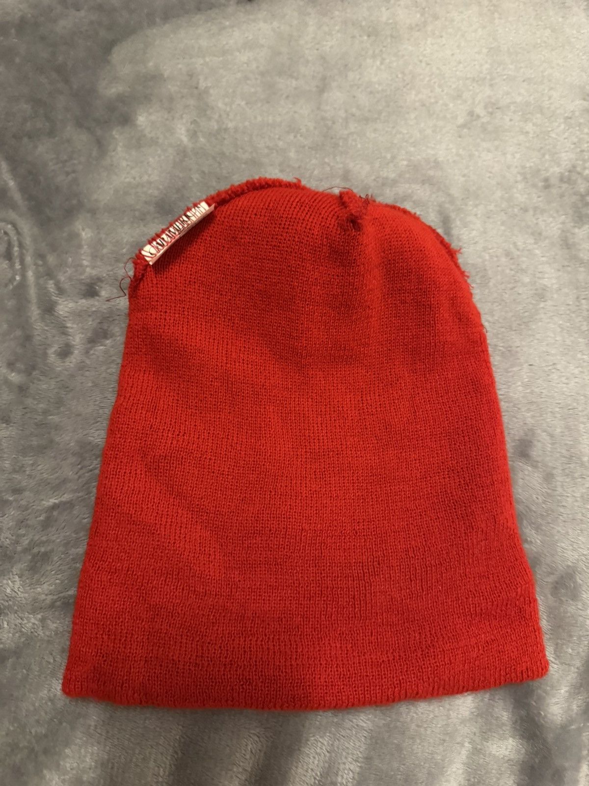 NBA NBA 75th Anniversary ESPN Red Knit Beanie Pom HatMade in USA Size ONE SIZE - 6 Thumbnail