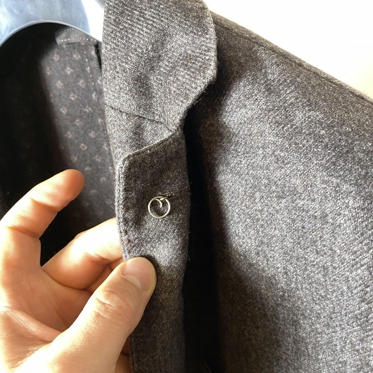 L.B.M. 1911 Wool & Polyester Blazer L.B.M 1911 Brown Size 48R - 11 Thumbnail