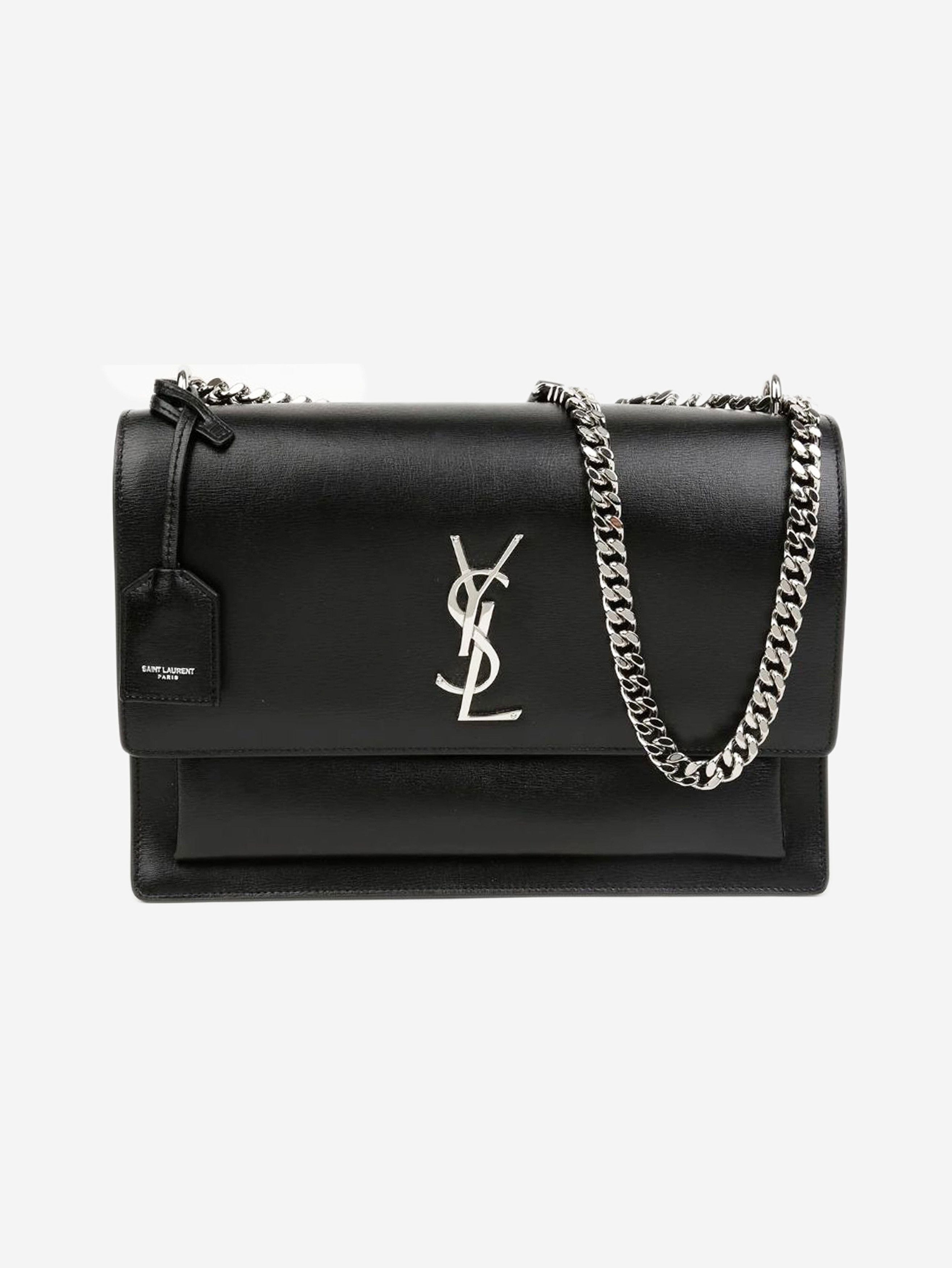 Saint Laurent Paris Black leather Sunset bag Size ONE SIZE - 1 Thumbnail