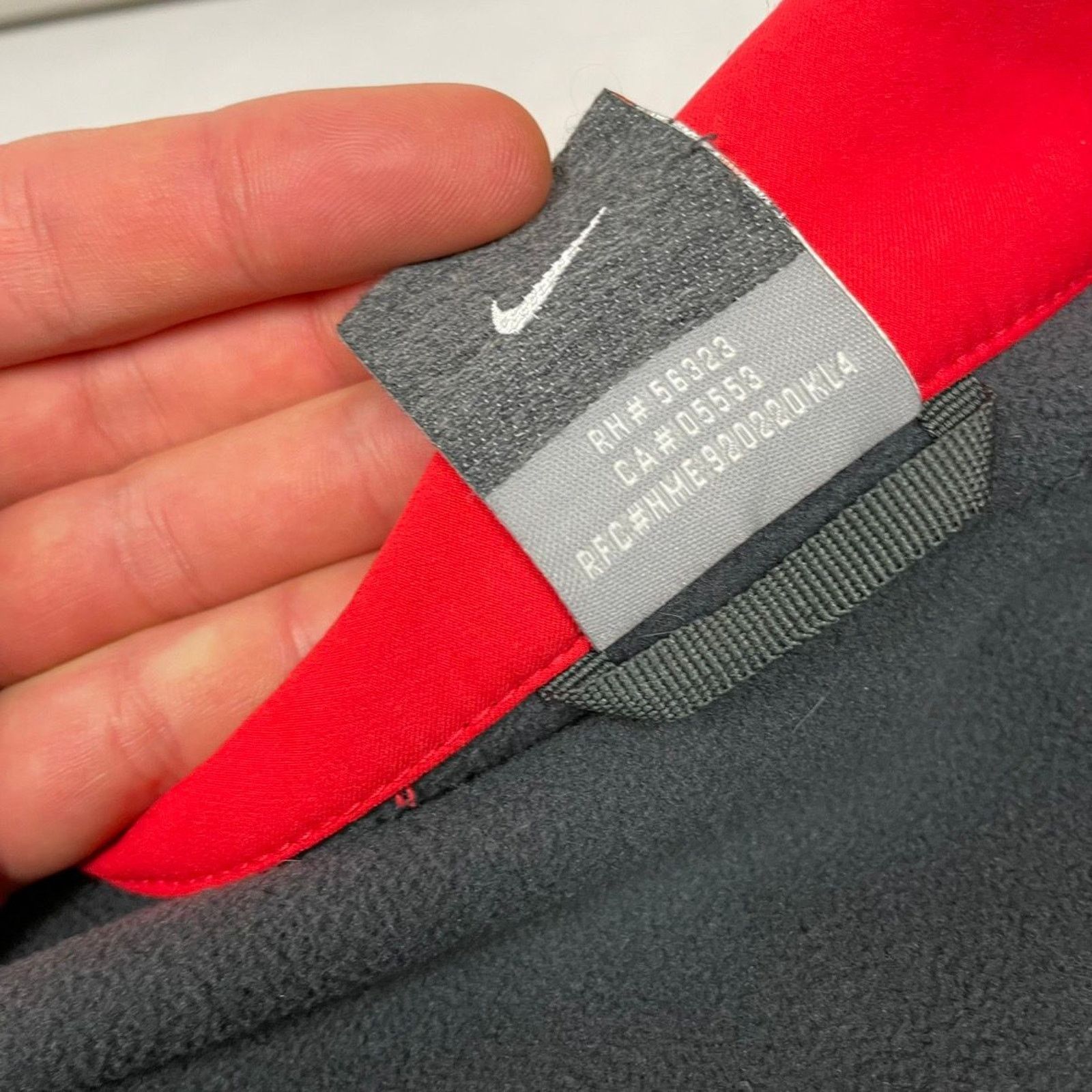 Nike × Nike ACG Nike ACG Womens Red Fleece Lined Full Zip Jacket Medium 8-10 Size M / US 6-8 / IT 42-44 - 15 Thumbnail