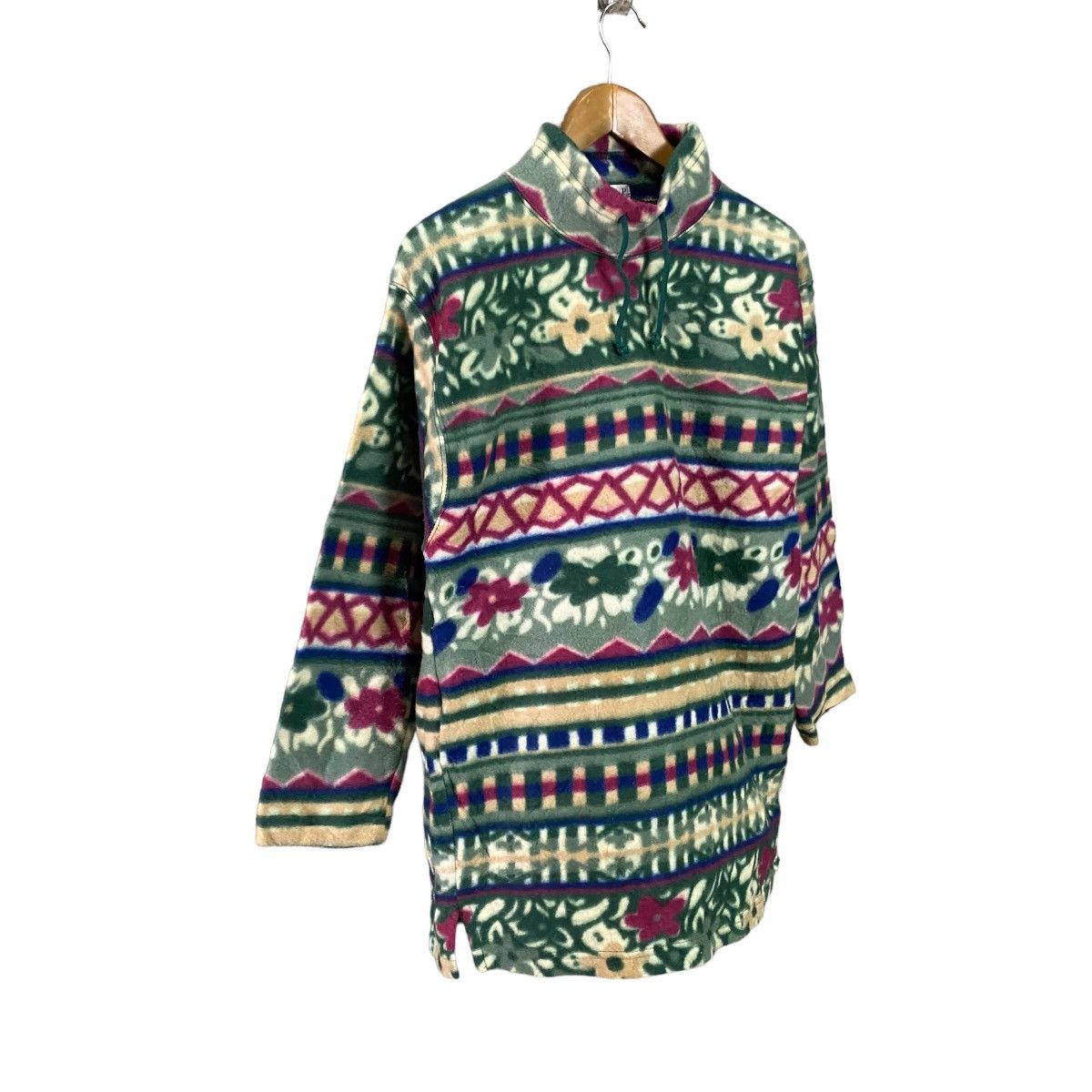 Aztech Mountain × Japanese Brand × Vintage BZOP soutwest patern fleece Size US M / EU 48-50 / 2 - 2 Thumbnail
