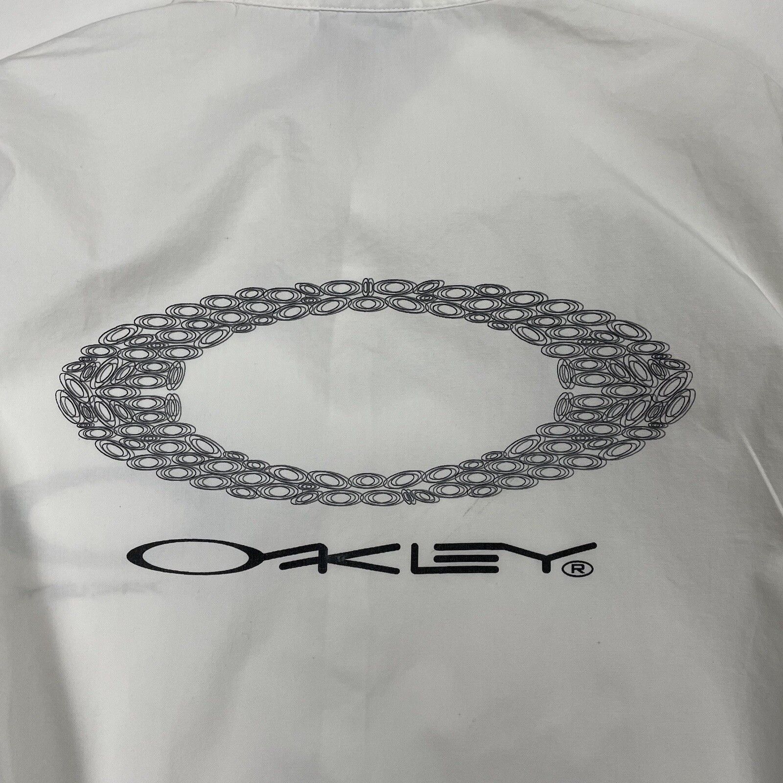 Oakley Oakley Software Button Up Shirt Short Sleeve White M VTG Y2K Size US M / EU 48-50 / 2 - 5 Thumbnail