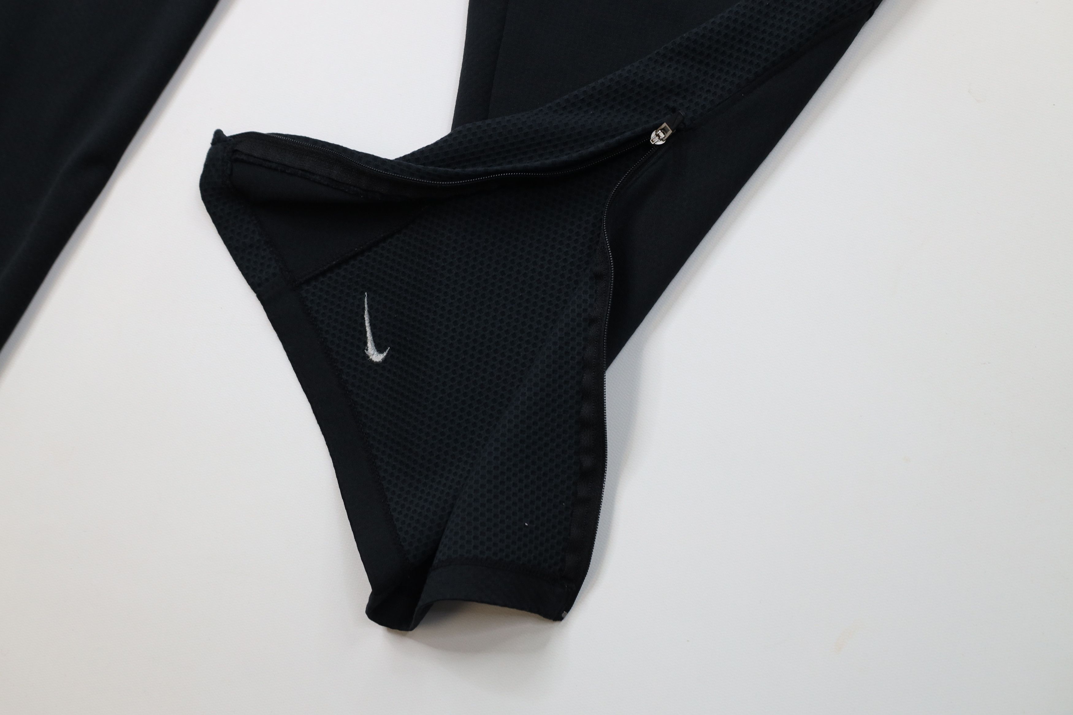 Nike Vintage Nike Scott Mini Swoosh Thermal Knit Wide Leg Pants Size US 34 / EU 50 - 6 Thumbnail