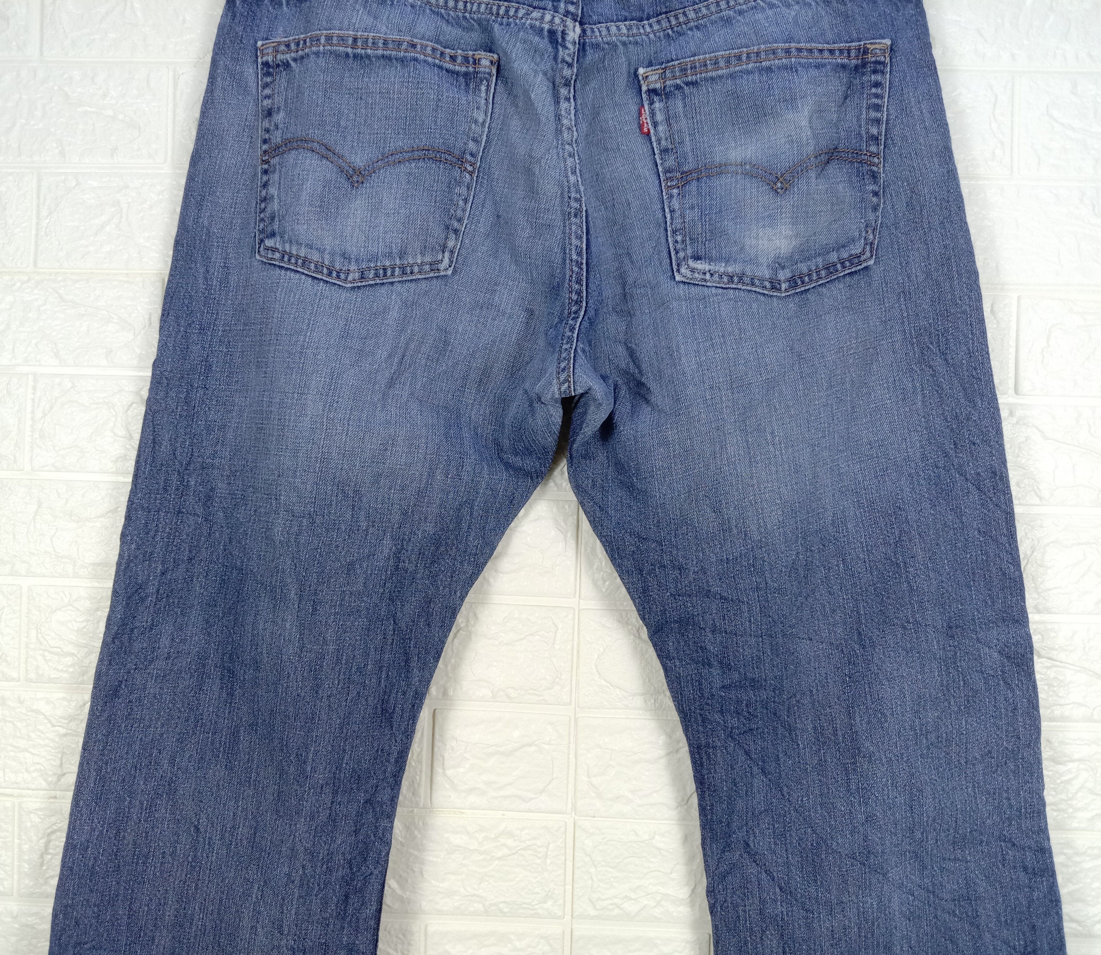 Levi's Vintage Levi's 514 Jeans Blue Wash Straight Fit Denim Size US 38 / EU 54 - 7 Thumbnail