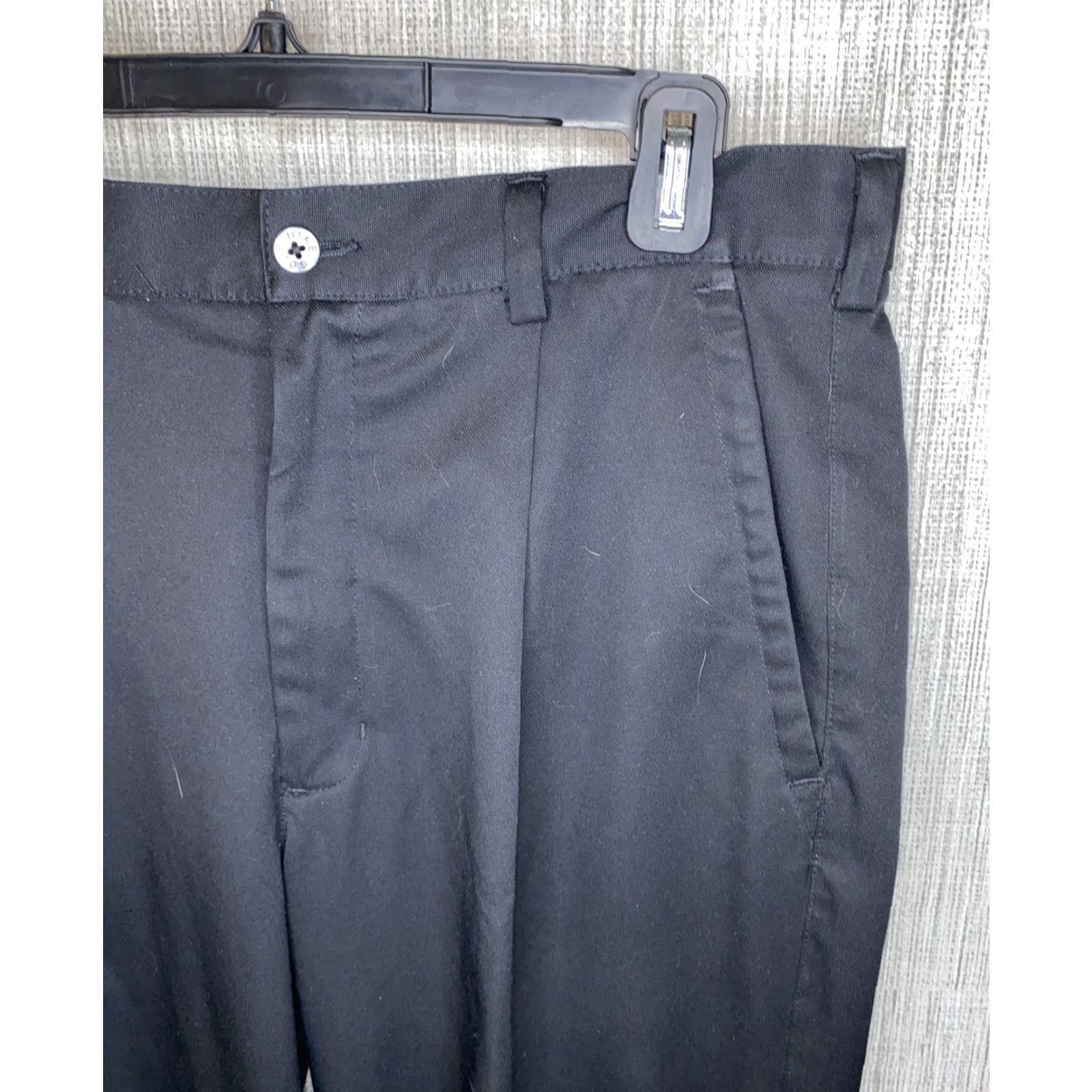 Nike Nike Mens Golf Pants 34 X 32 Black Polyester Size US 34 / EU 50 - 2 Thumbnail