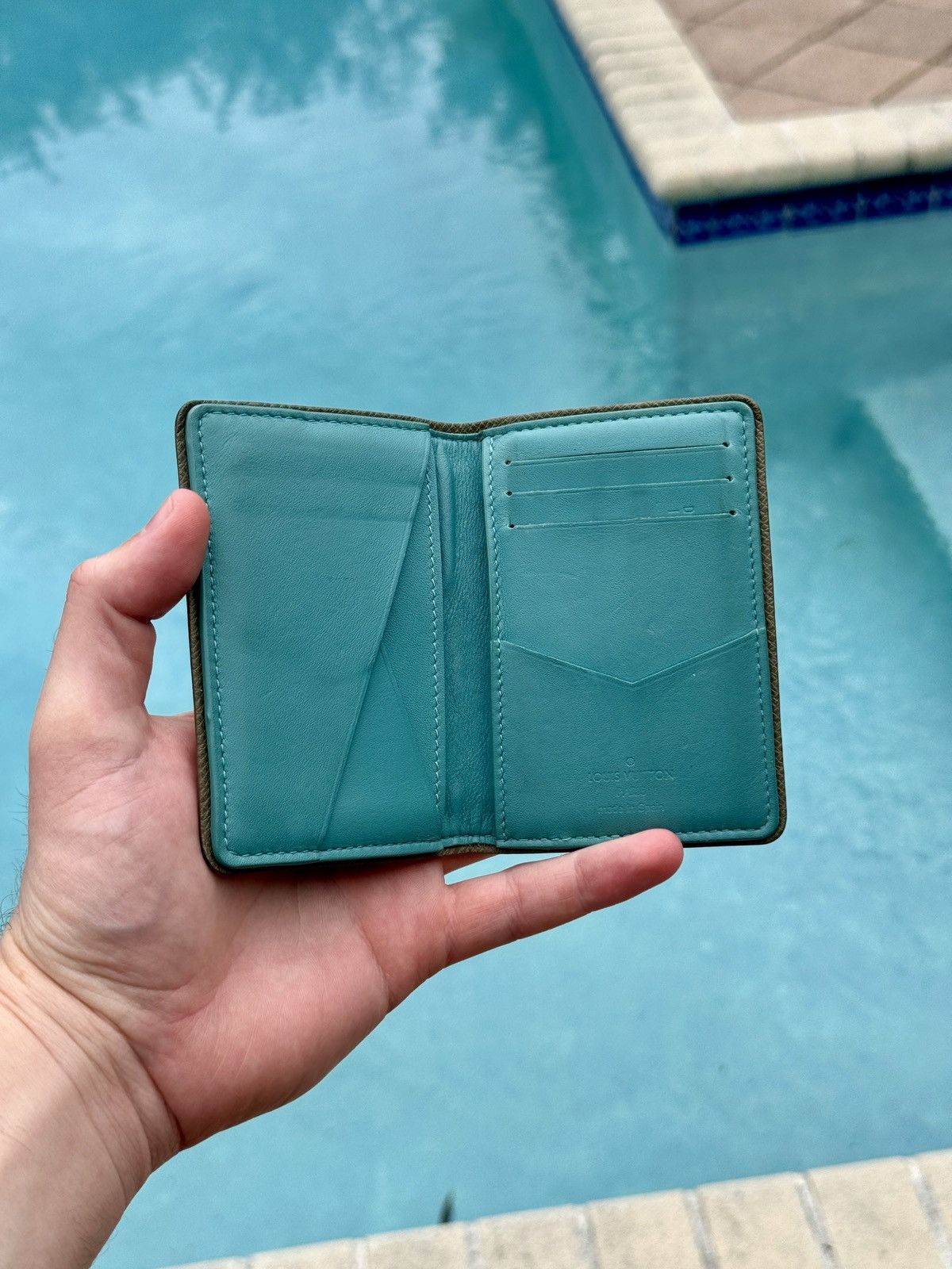 Louis Vuitton Louis Vuitton Blue Mania Pocket Organizer Size ONE SIZE - 3 Thumbnail