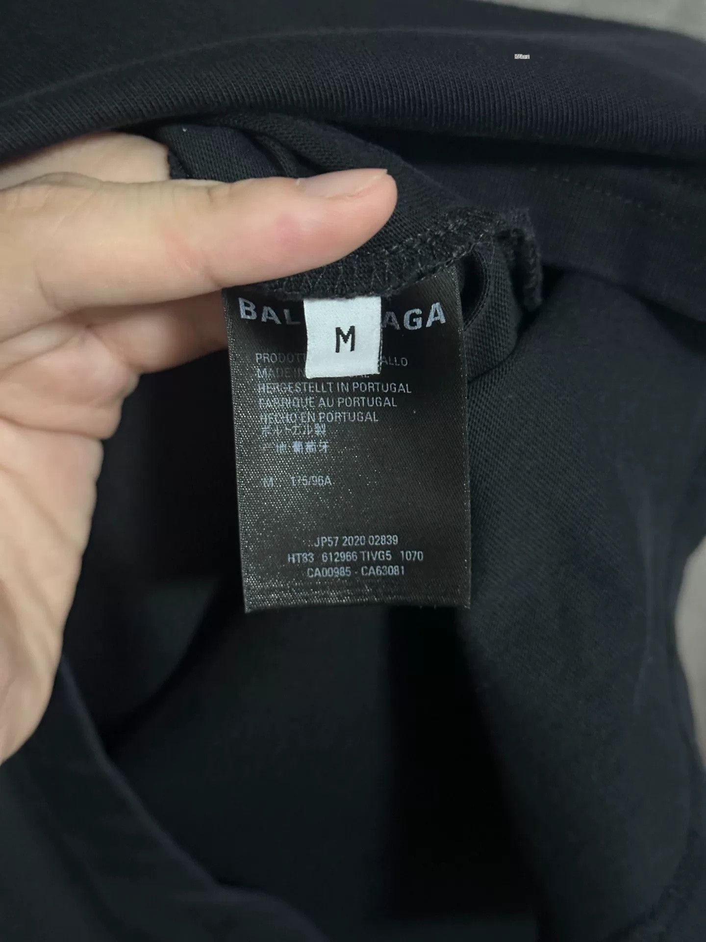 Balenciaga Balenciaga Short-Sleeve Logo Print T-Shirt Size US M / EU 48-50 / 2 - 3 Thumbnail