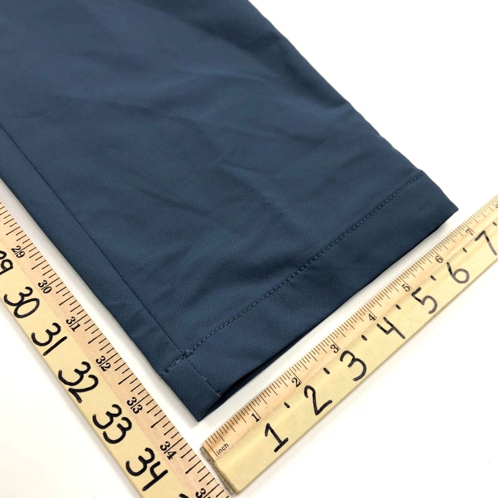 Banana Republic Banana Republic Chino Pants 38x34 Flat Front Tech Stretch Button Belt Loops Blue Regular Men’s Pants 38 W 34 L Modern American Size US 38 / EU 54 - 5 Thumbnail