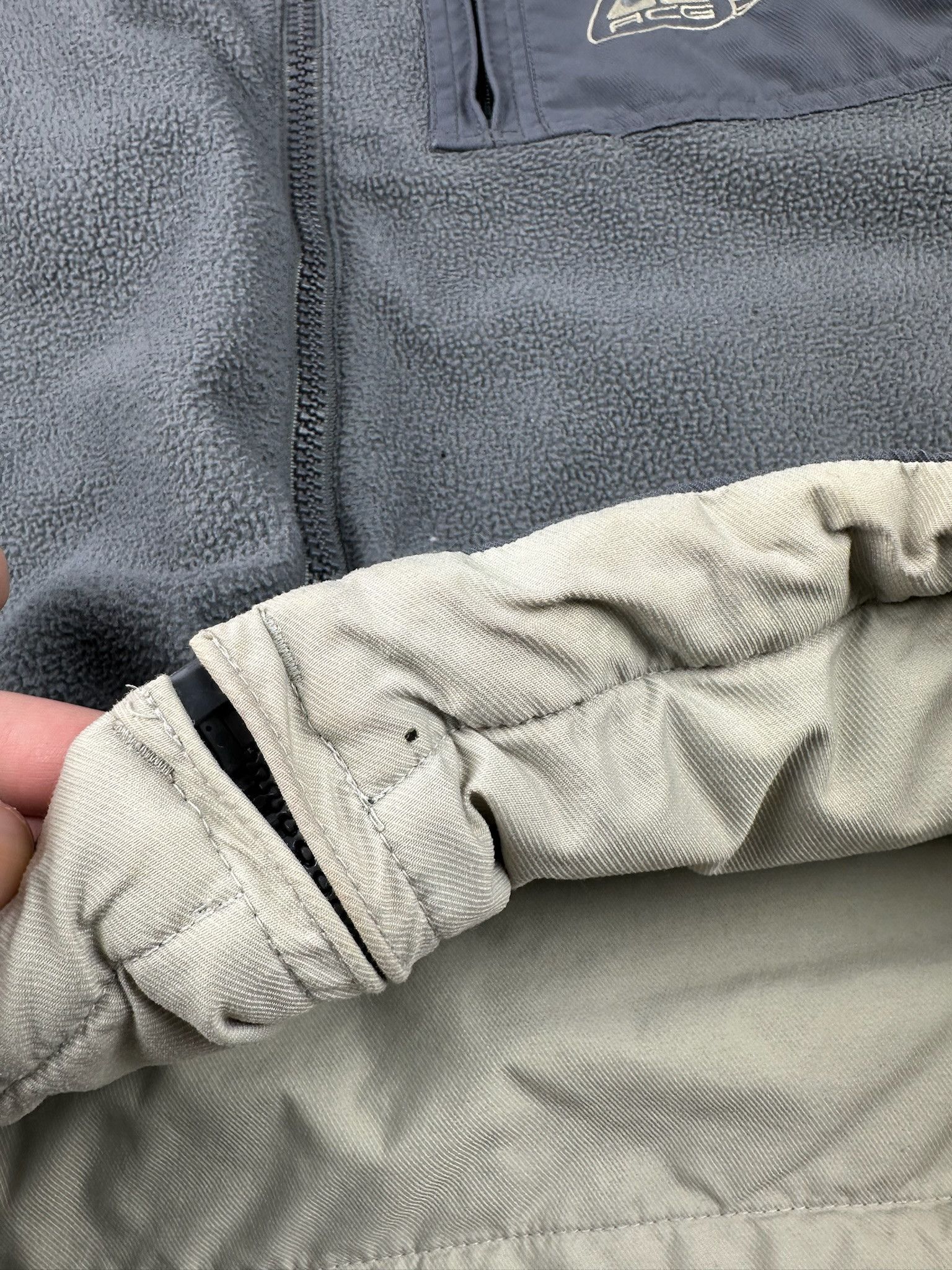 Nike ACG Early Y2K Nike ACG Storm Clad Reversible Fleece Jacket Size US S / EU 44-46 / 1 - 15 Thumbnail