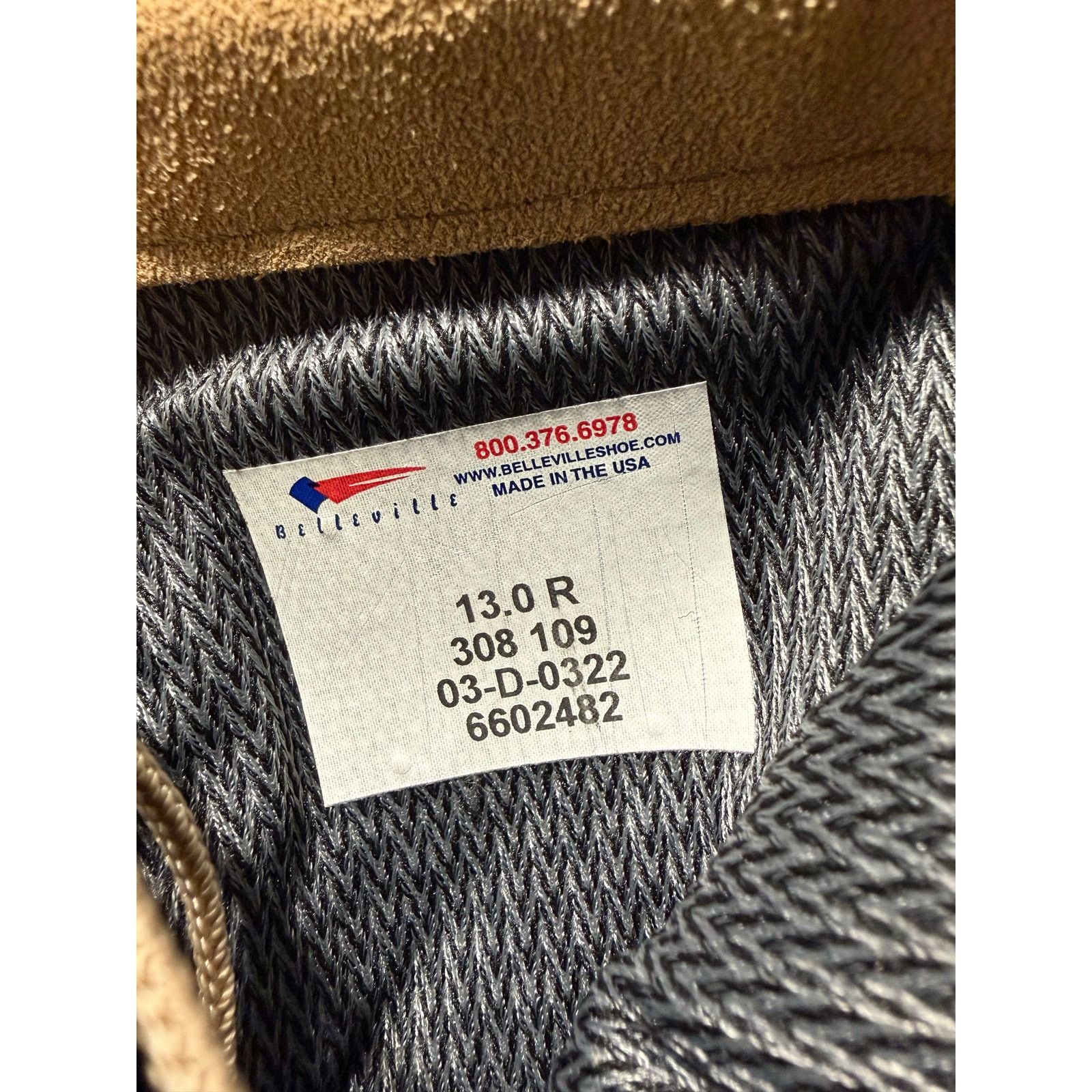 Belleville Belleville Mens Tan Gore Tex Temperate Combat Size 13R New Size US 13 / EU 46 - 6 Thumbnail