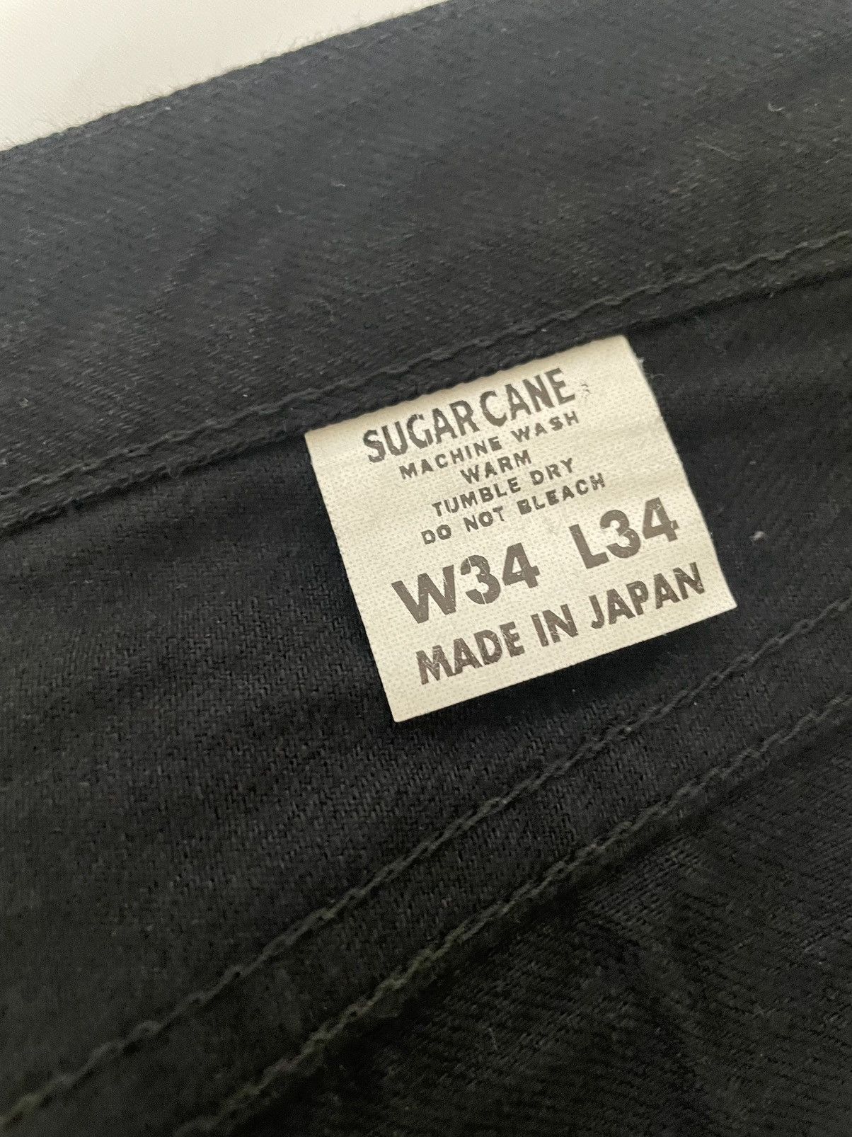 Sugar Cane Sugar Cane for Self Edge - BSPBK - Straight Tapered 13oz Size US 34 / EU 50 - 4 Thumbnail