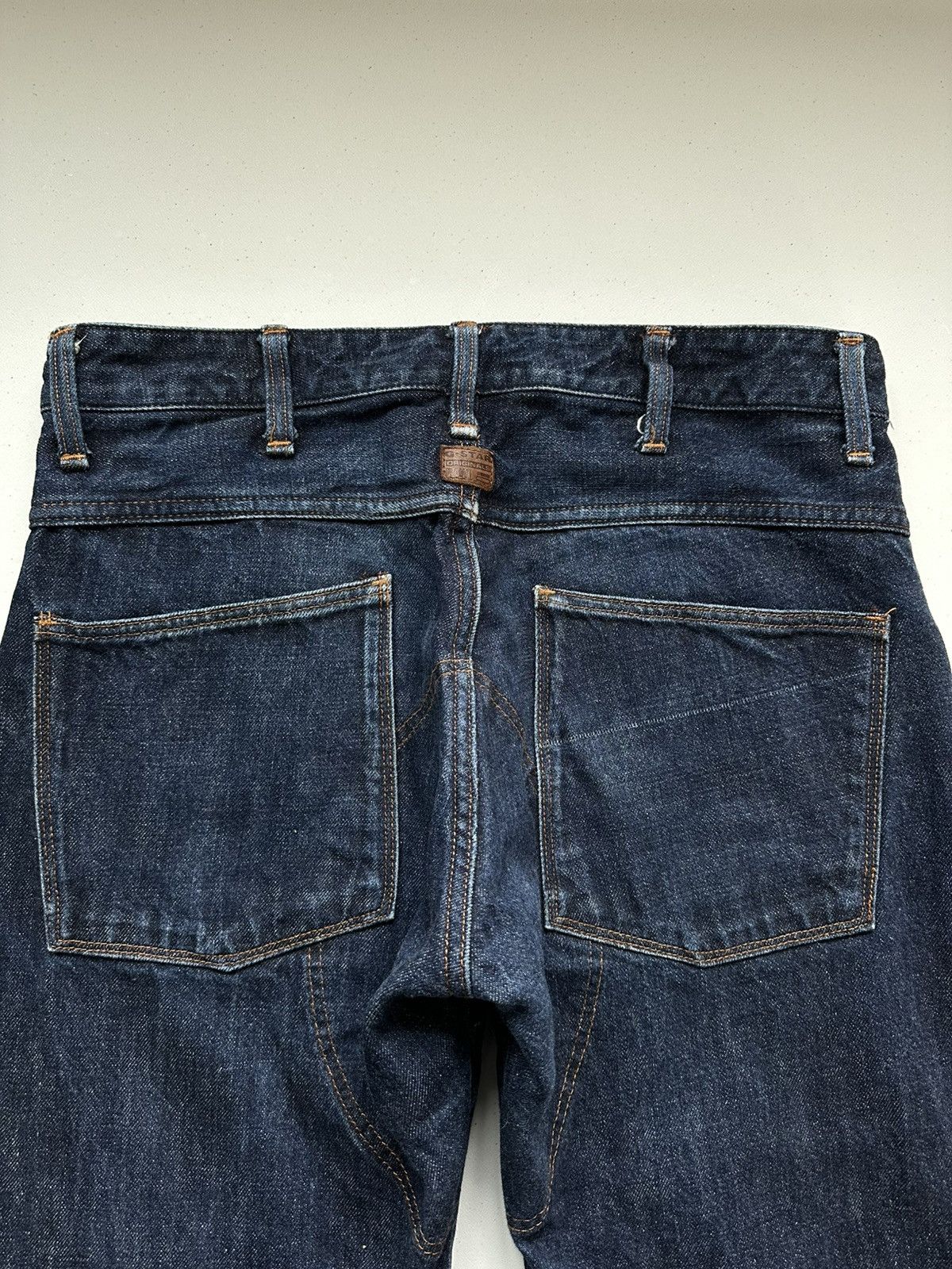 G-Star × Japanese Brand G Star Raw 3D Tapered Denim Jeans Streetwear Size US 30 / EU 46 - 6 Thumbnail