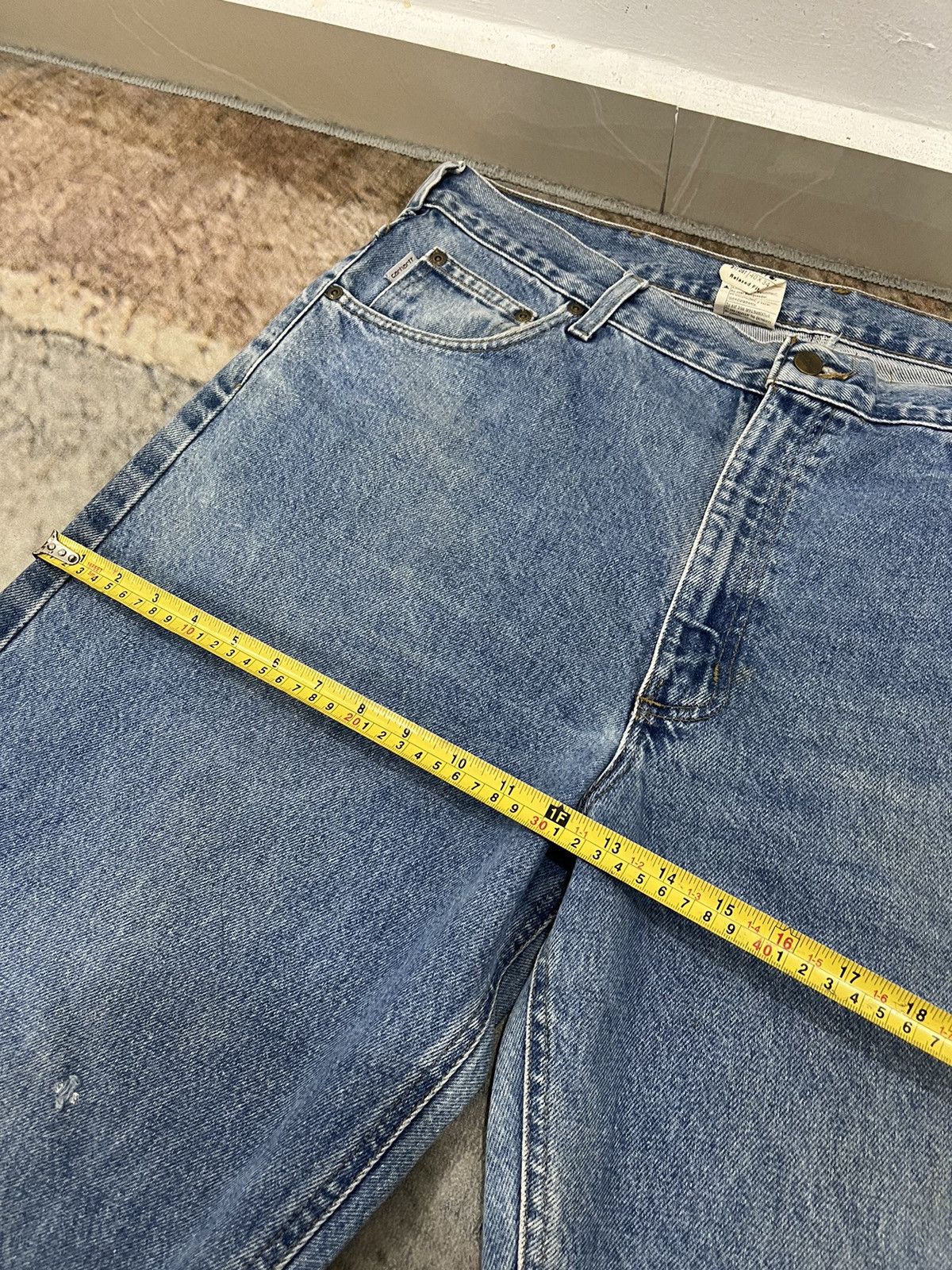 Carhartt × Vintage Baggy Carhatt Denim Size US 38 / EU 54 - 14 Thumbnail