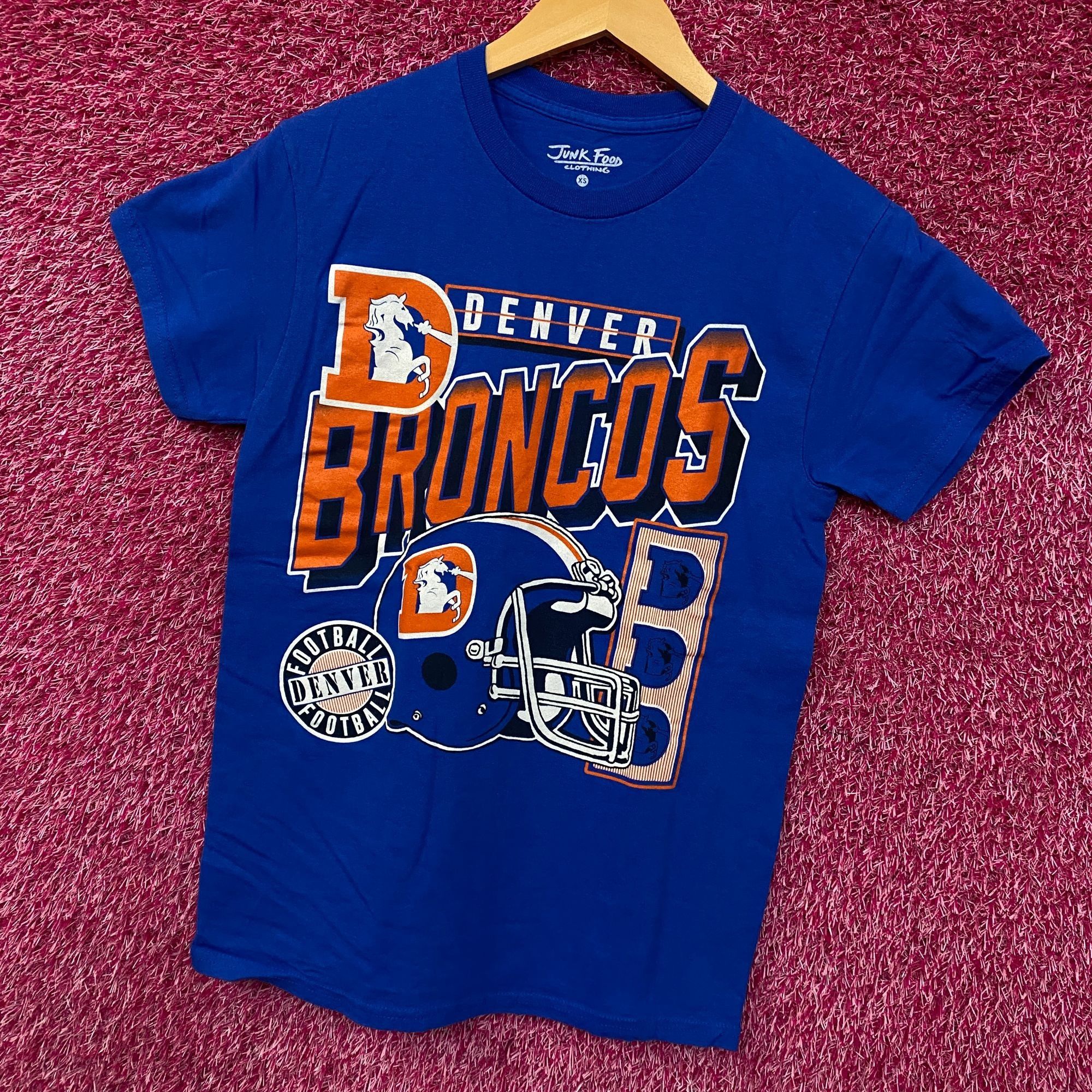 Junk Food Junk Food Clothing Denver Broncos Checkdown Flea Market T-sh Size US XS / EU 42 / 0 - 3 Thumbnail