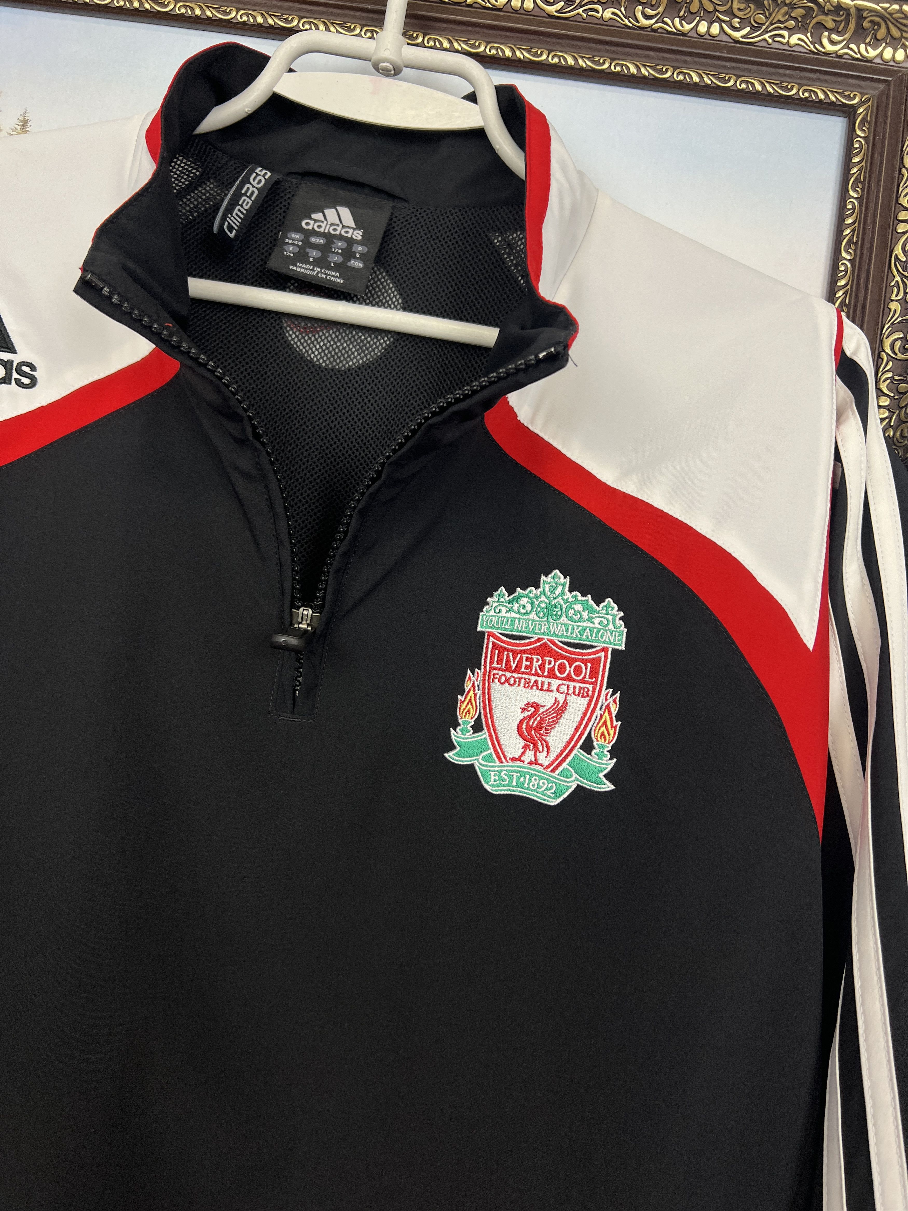 Adidas Vintage Adidas Liverpool Football Jacket Soccer Track Top Size US M / EU 48-50 / 2 - 3 Thumbnail