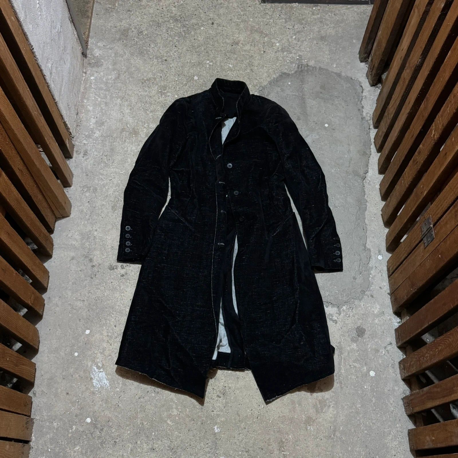 Masnada Masnada cotton/linen avant garde long coat Size M / US 6-8 / IT 42-44 - 1 Thumbnail