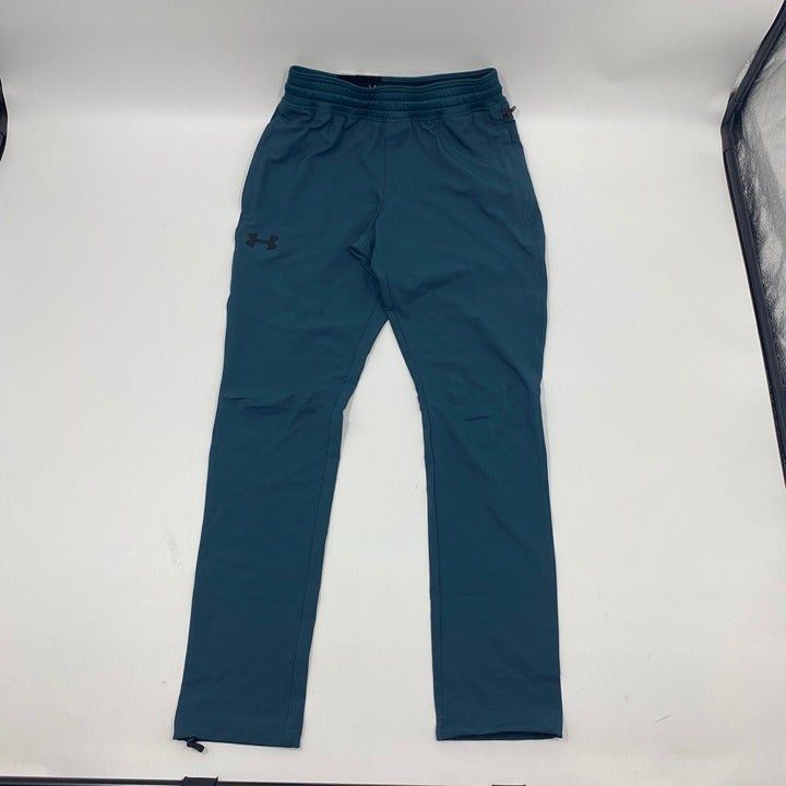 NWT Teal Under Armour Tapered Joggers Size S