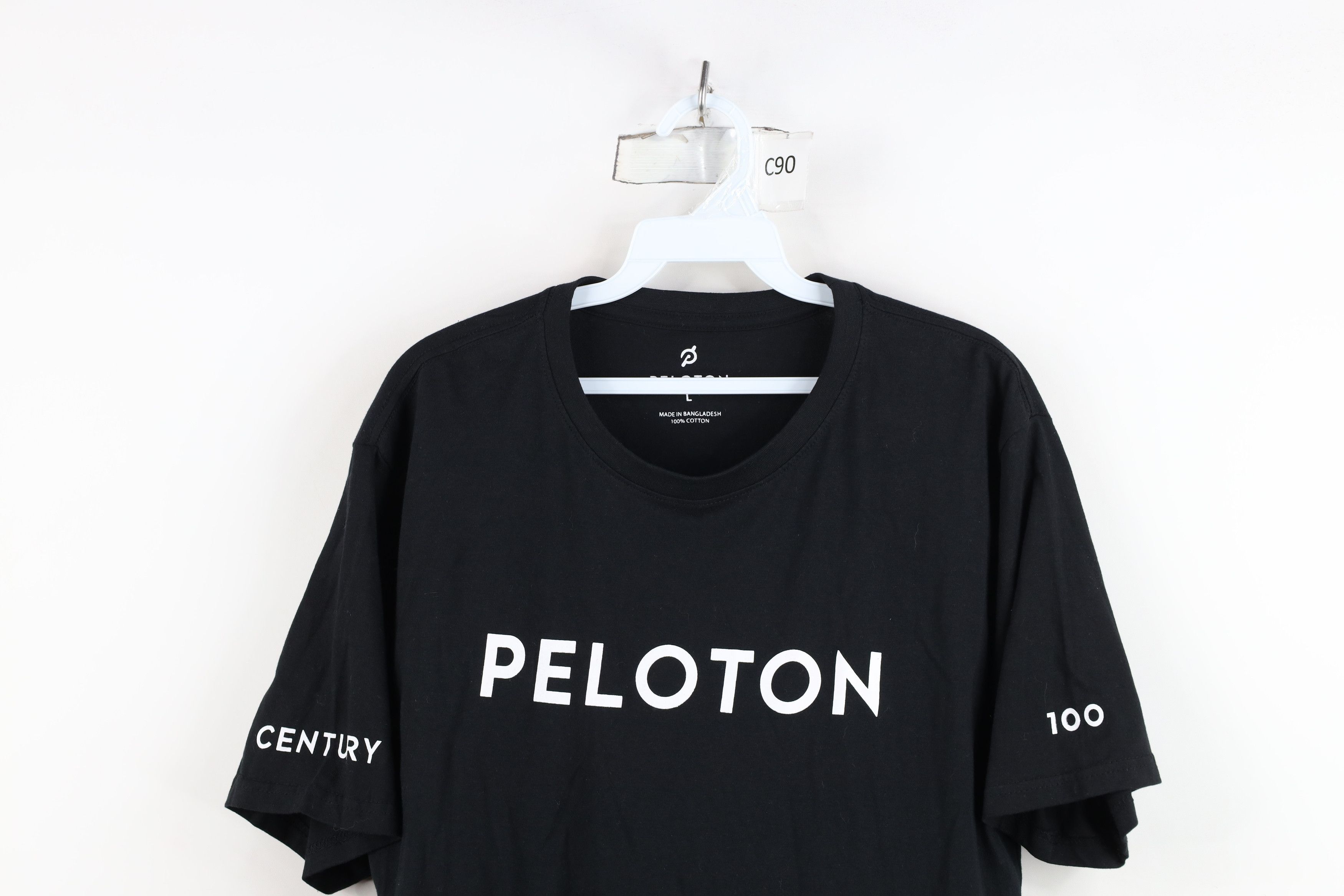 Vintage Peloton Spell Century Ride Run Short Sleeve T-Shirt Black Size US L / EU 52-54 / 3 - 2 Thumbnail