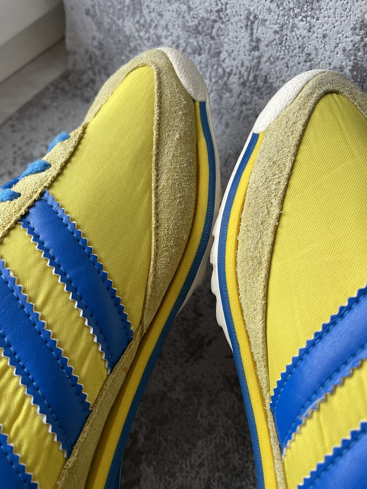 Adidas Vintage Adidas Deadstock SL72 Rare Yellow 2008 Sneakers Size US 10.5 / EU 43-44 - 11 Thumbnail