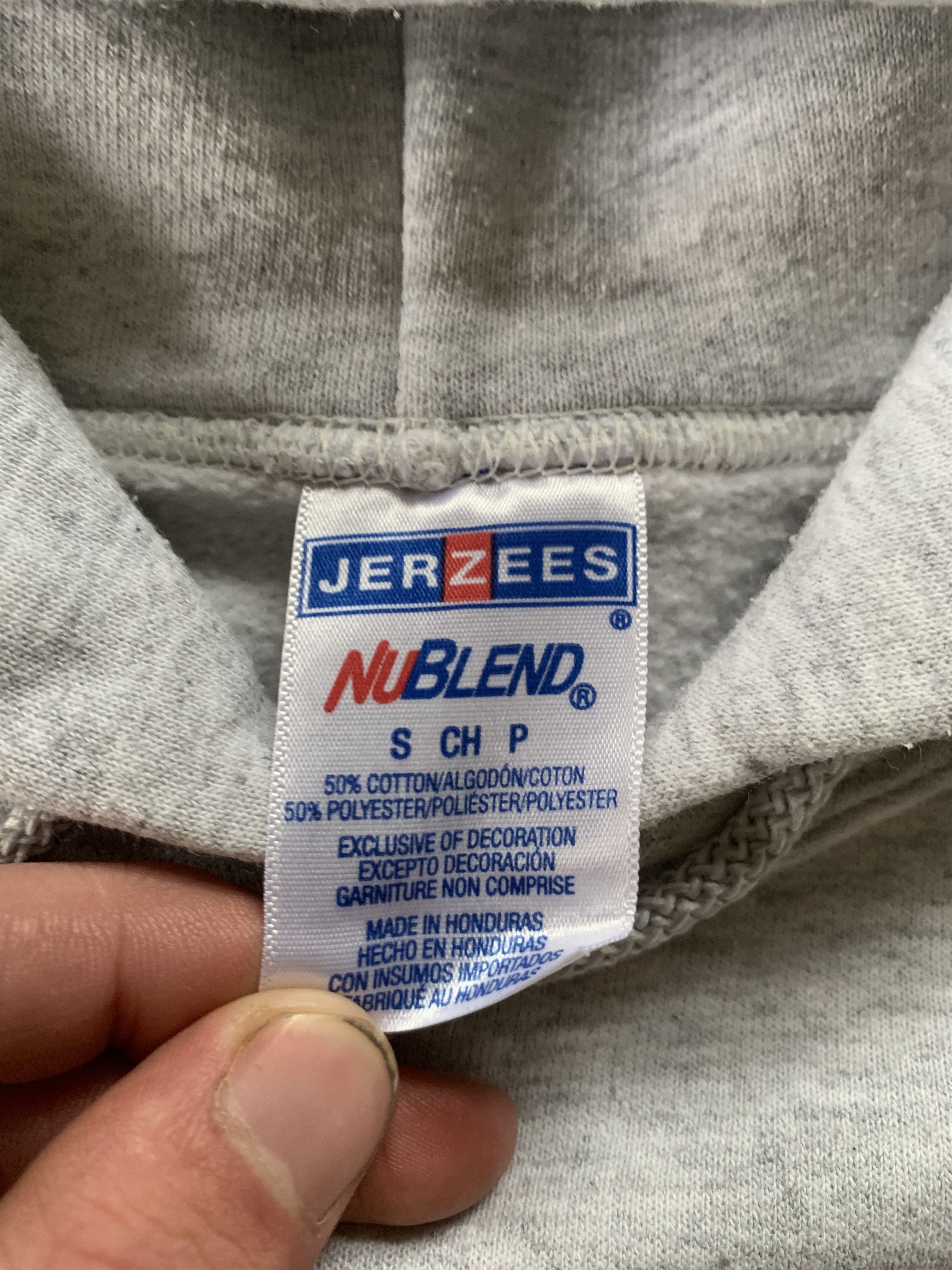 Jerzees × Vintage Jerzees Vintage We Are The Champions Cotton Hoodie Size US S / EU 44-46 / 1 - 6 Thumbnail