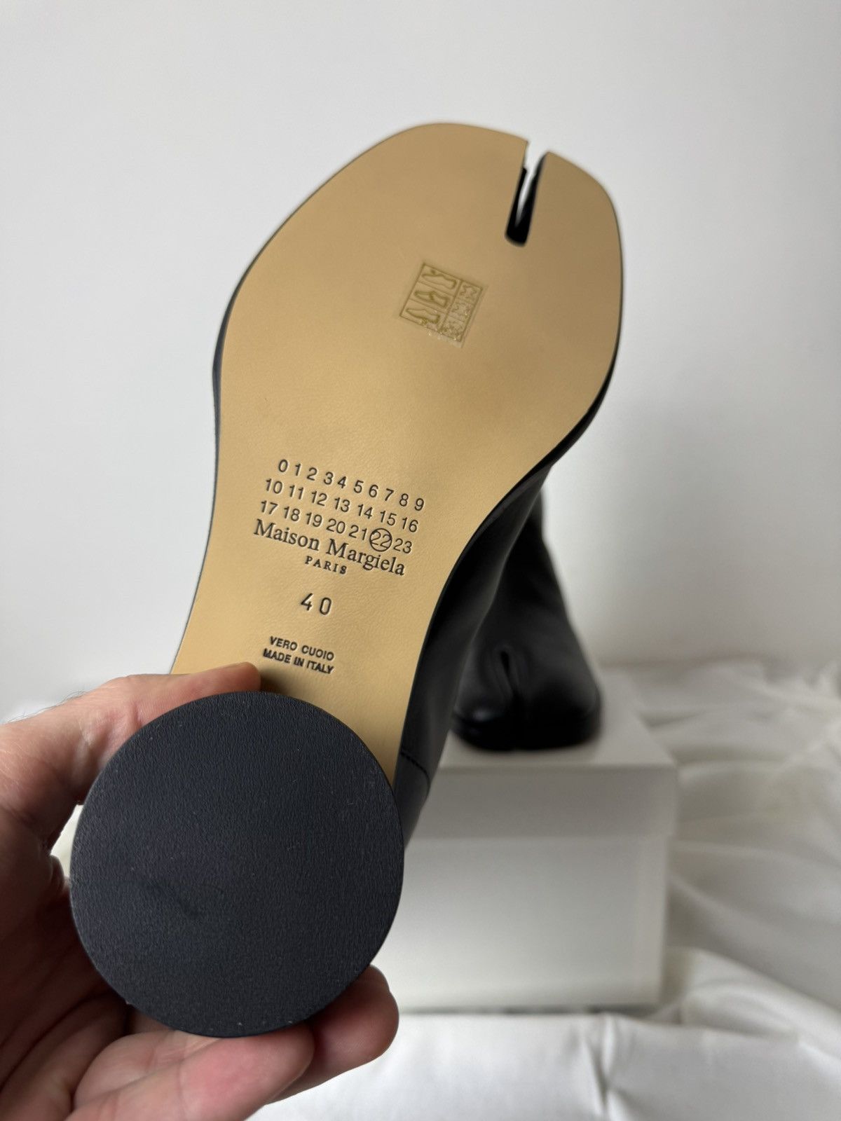 Maison Margiela Maison Margiela Tabi Ankle Boots - Black 40 Size US 7 / EU 40 - 8 Thumbnail