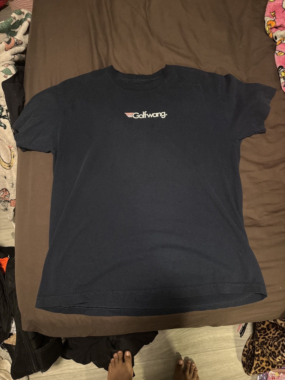 Golf Wang Short Sleeve Golf Wang Navy Blue T-Shirt Size US L / EU 52-54 / 3 - 1 Thumbnail