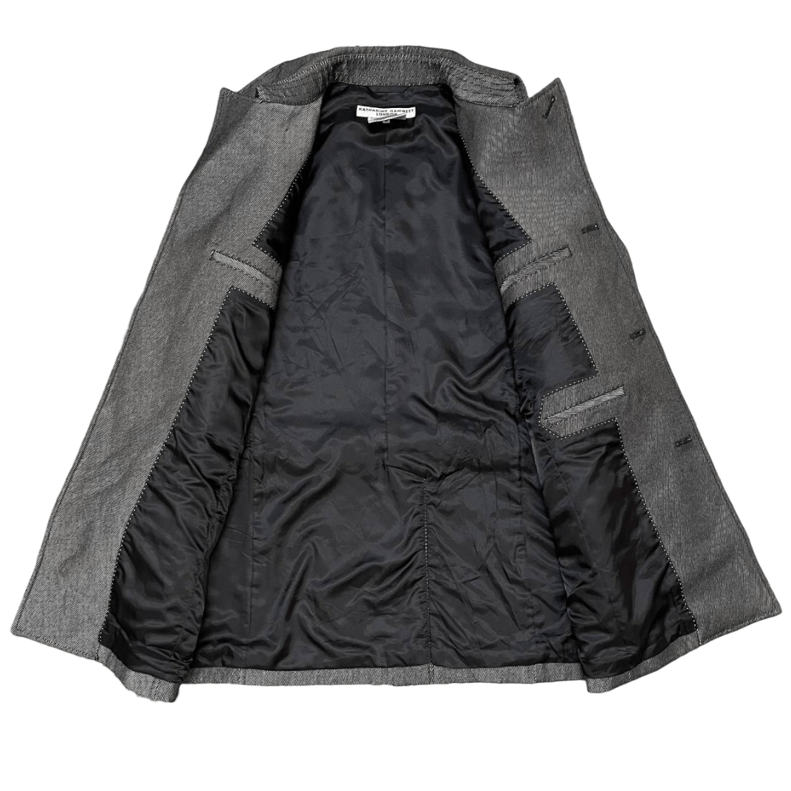 Katharine Hamnett London Katharine Hamnett London Coat with Belt Size US M / EU 48-50 / 2 - 6 Thumbnail