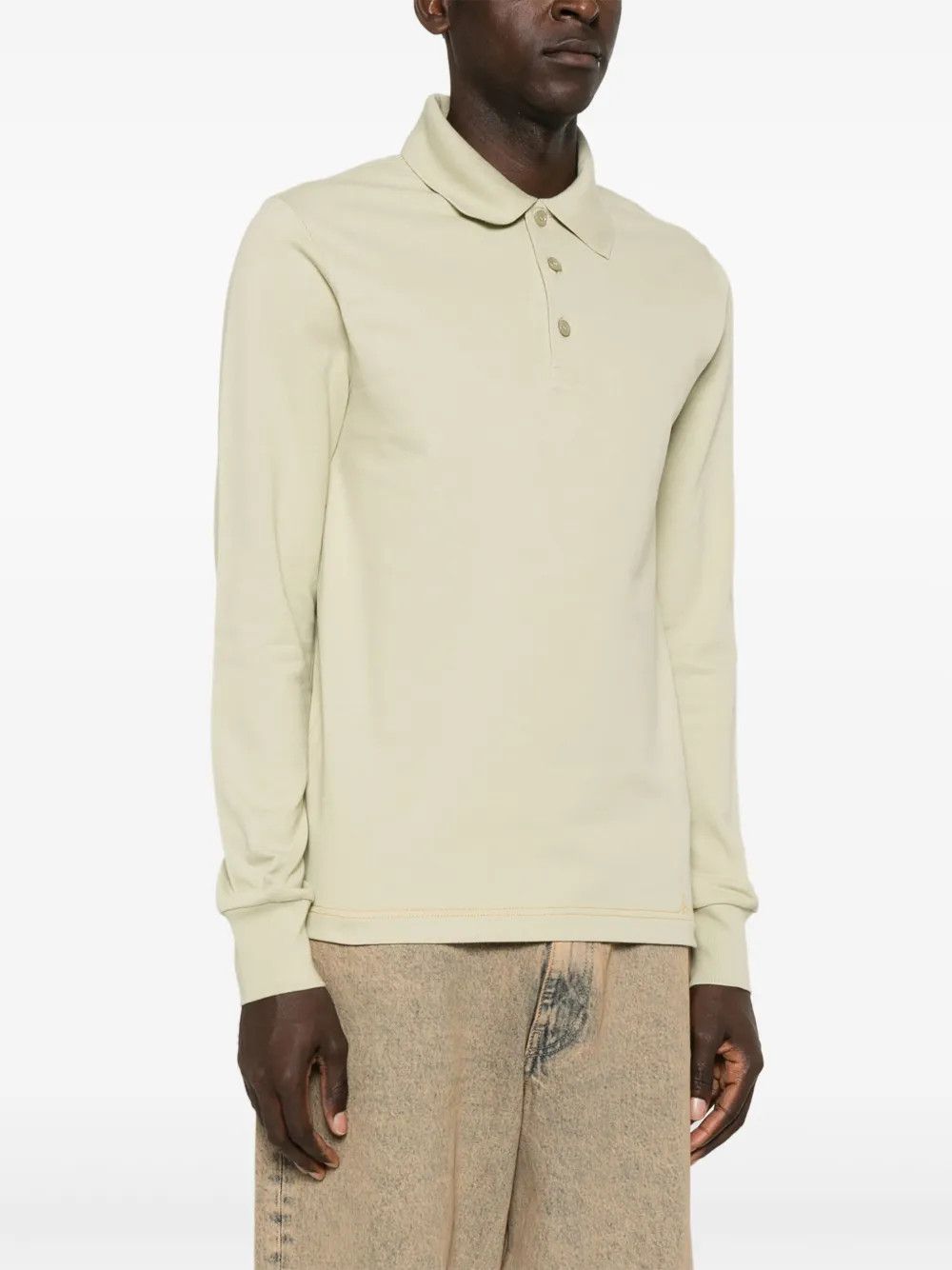 Burberry o1w1db10326 Polo Shirt in Beige Size US M / EU 48-50 / 2 - 2 Thumbnail