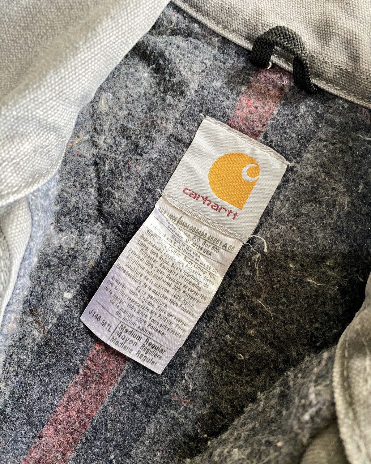 Carhartt Vintage Carhartt Detroit Blanked Lined Jacket - J146 MTL Size US M / EU 48-50 / 2 - 3 Thumbnail