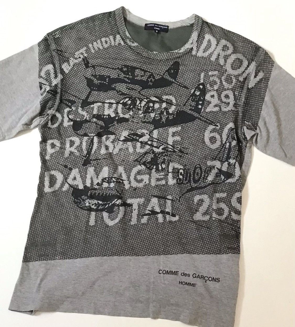 Comme des Garcons Cdg homme AD2007 graphic tee Size US S / EU 44-46 / 1 - 3 Thumbnail