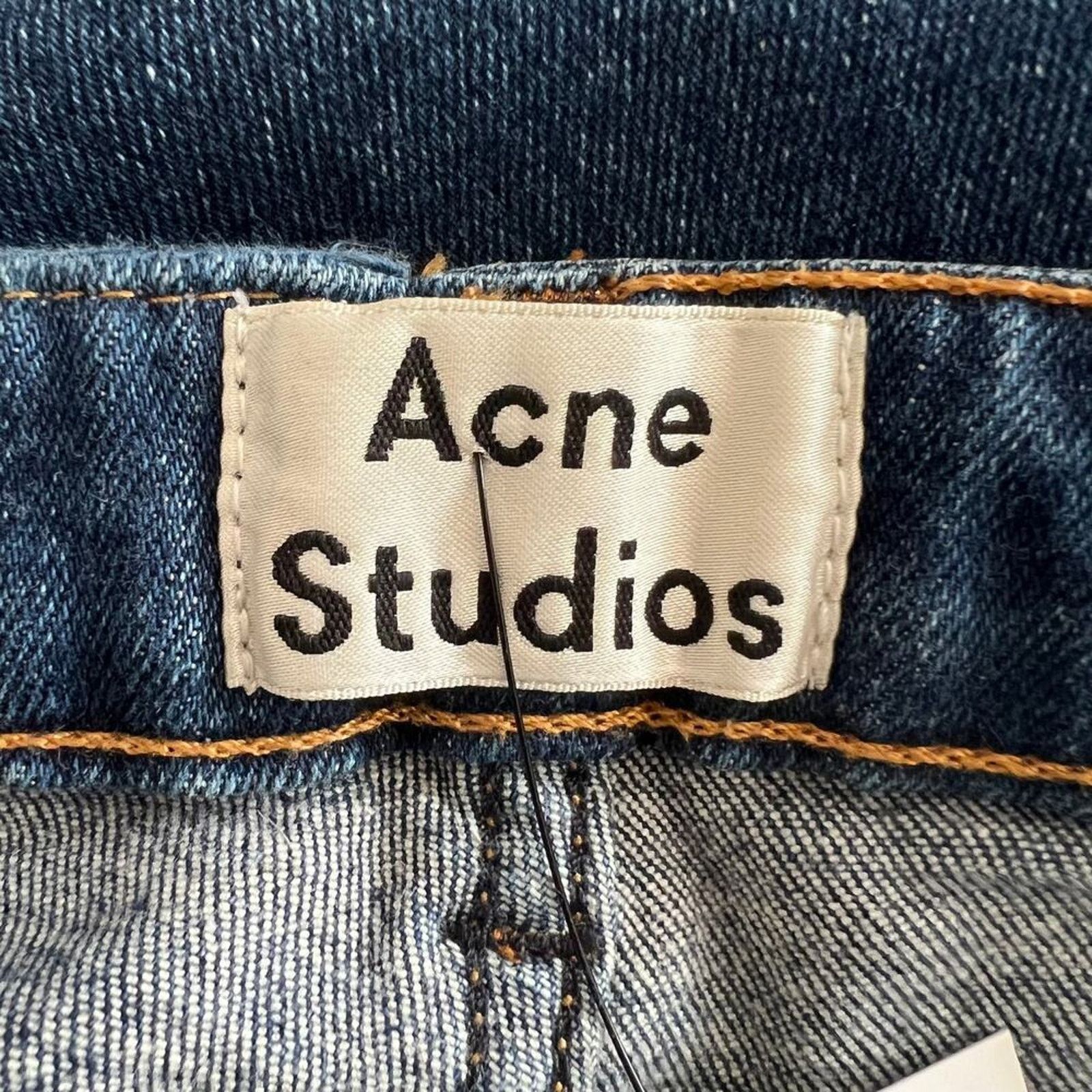 Acne Studios Acne Studios Mid-Rise Skinny Cropped Jeans, S/US26 Size 26" / US 2 / IT 38 - 6 Thumbnail