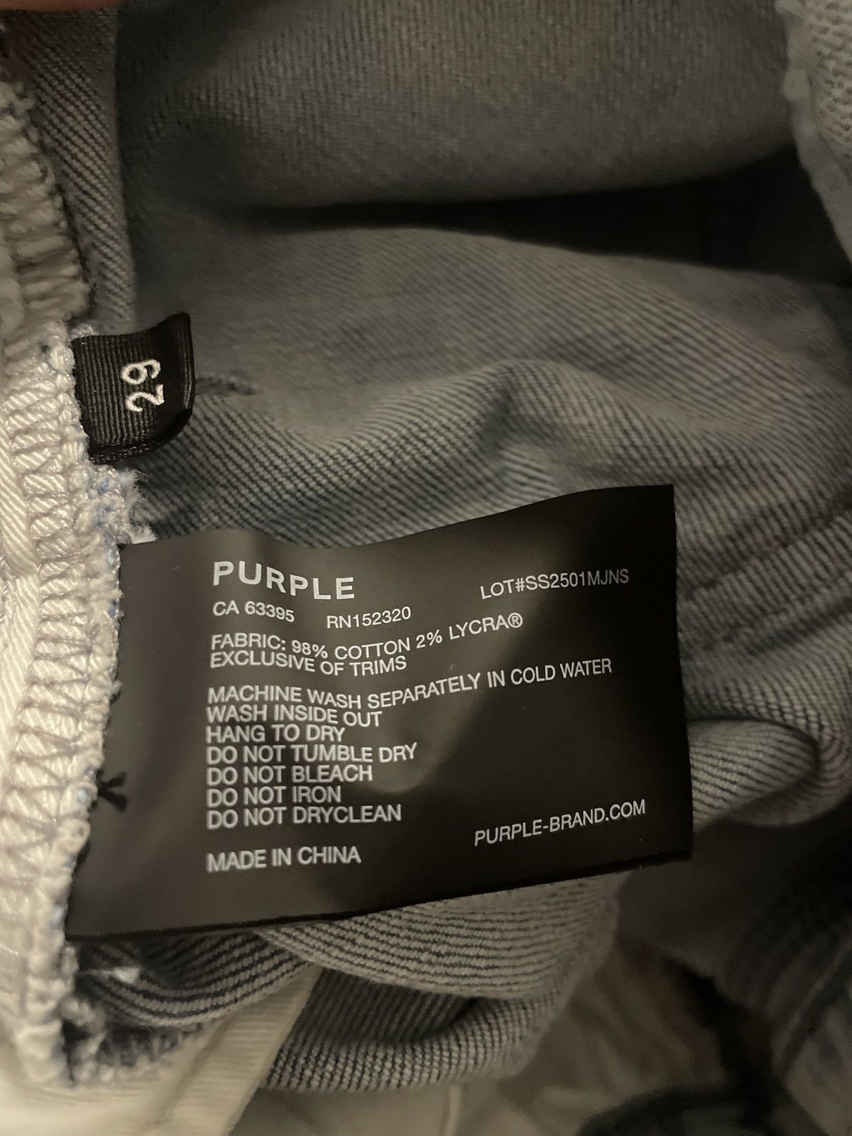 Other Purple Brand Jeans light blue Sz 29 Size US 29 - 6 Thumbnail