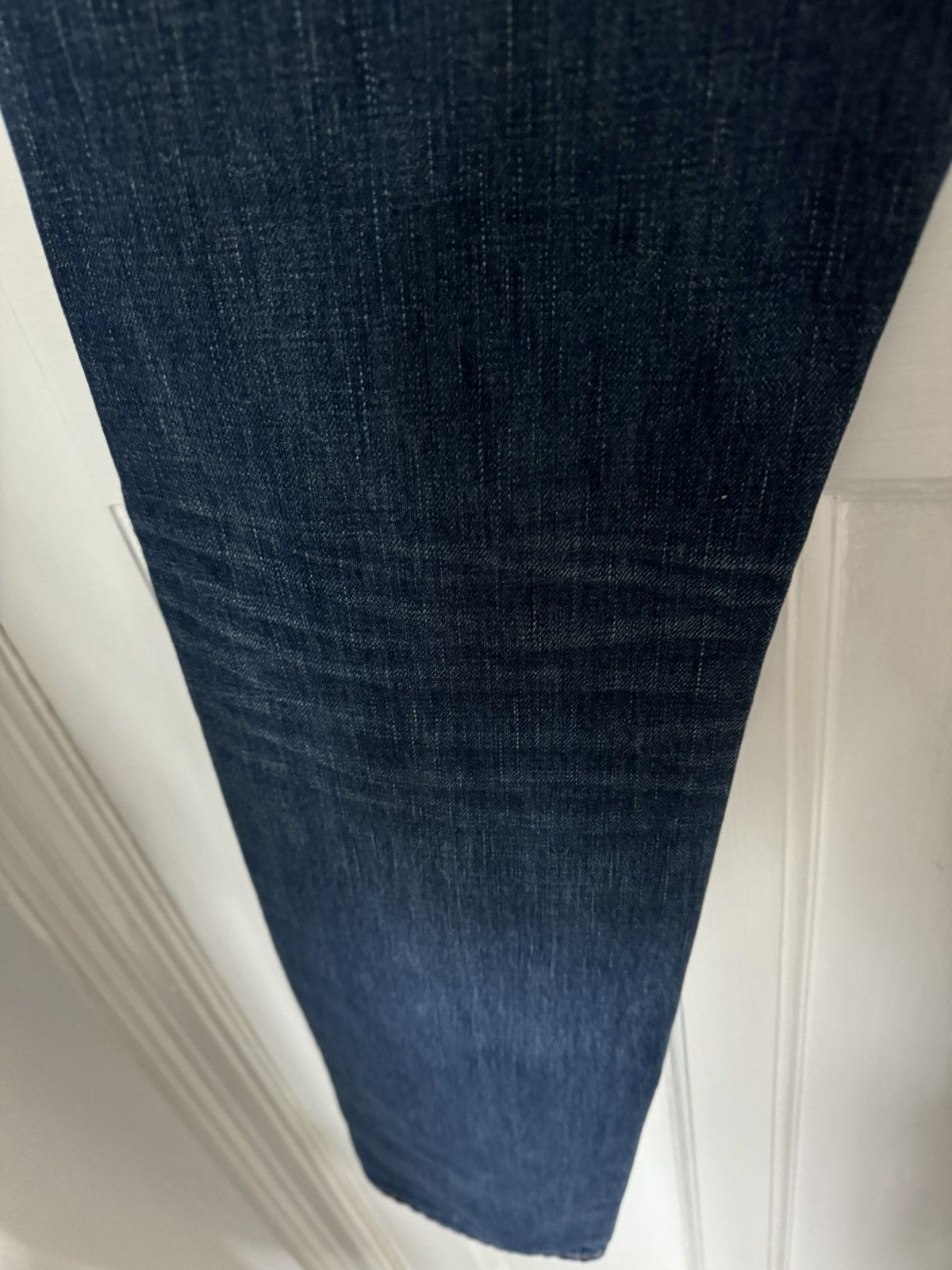 Dior Hedi Slimane 2006-2007 Blue Clawmark Jeans Size US 32 / EU 48 - 9 Thumbnail