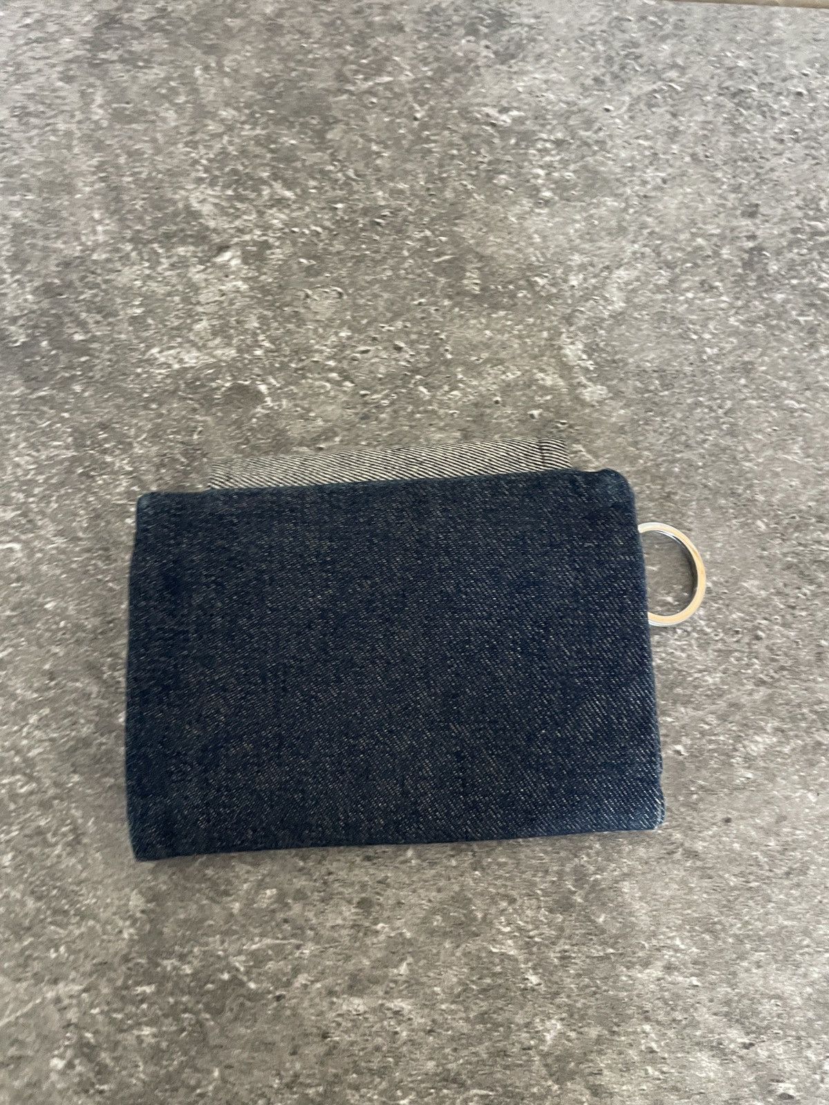 Other Denim Handmade Tri Fold wallet Size ONE SIZE - 2 Thumbnail