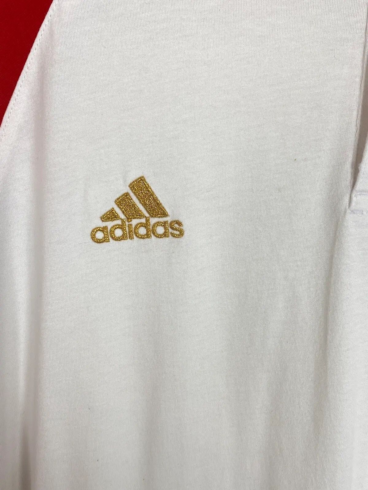 Adidas 00s Vintage Adidas x Liverpool 2007 Polo Shirt In White Size US XL / EU 56 / 4 - 3 Thumbnail